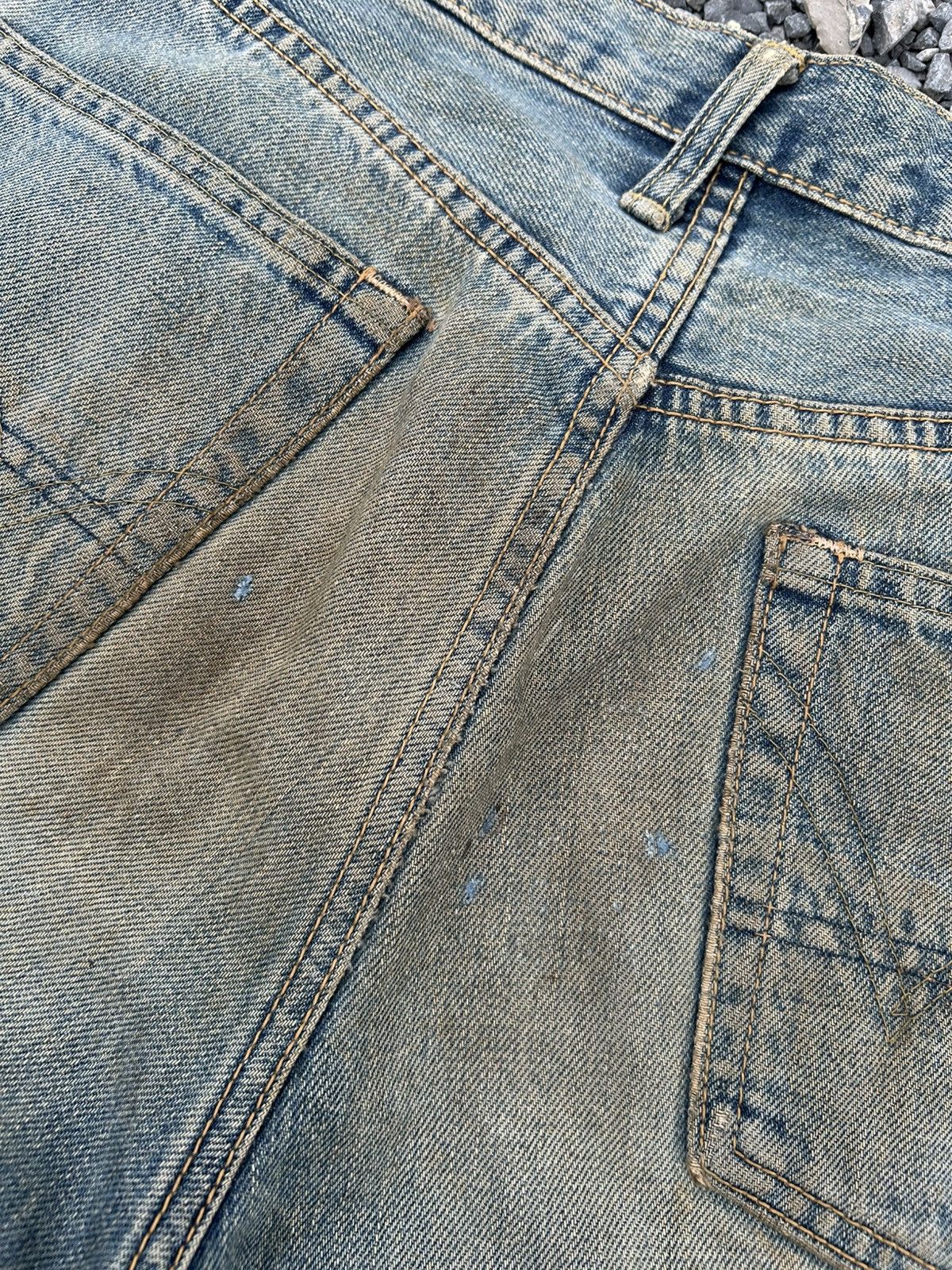 Kapital Vintage Edwin 505xx Selvedge Patina Dirty Denim jeans Size US 29 - 2 Thumbnail