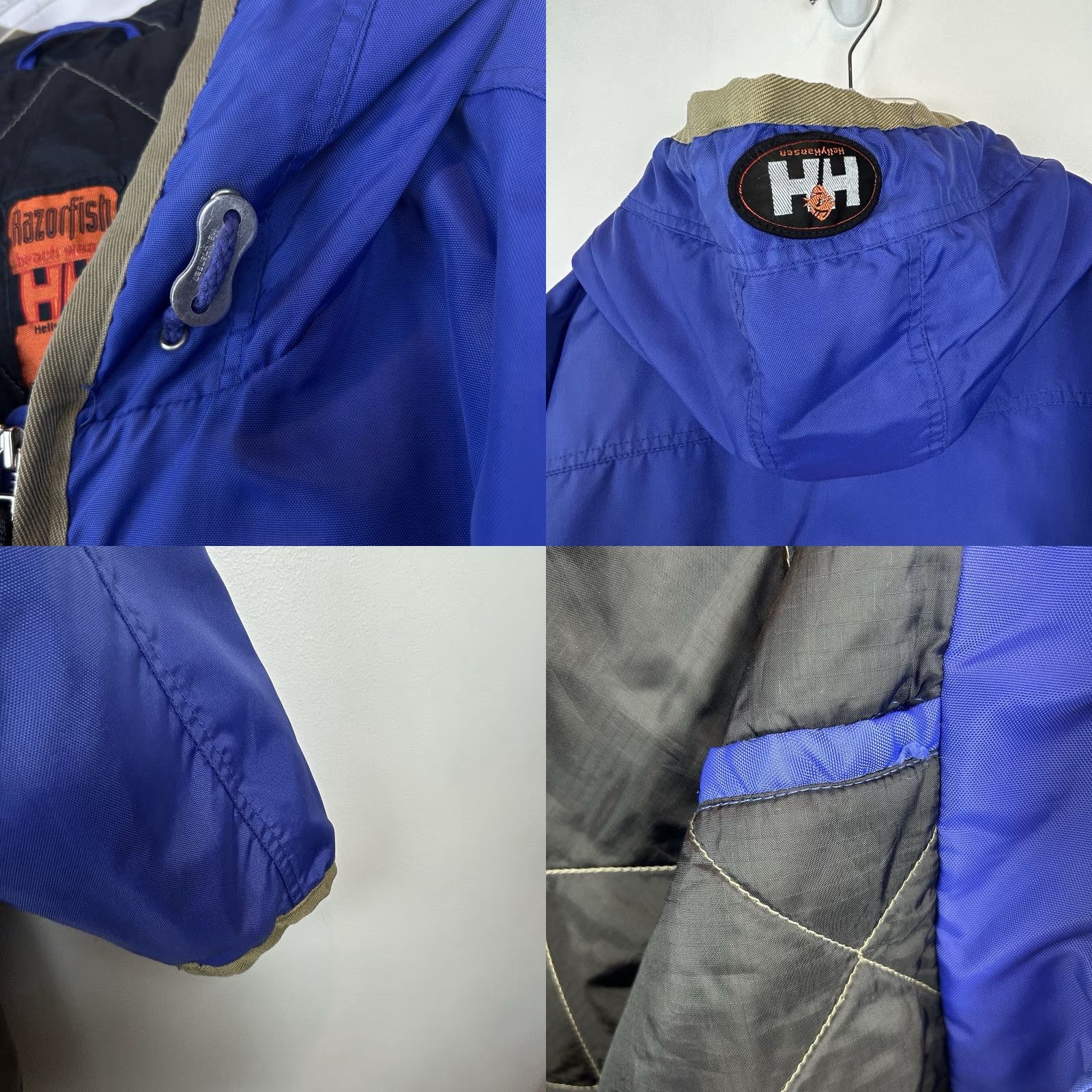 Helly Hansen VINTAGE Helly Hansen Jacket Razorfish Mens XL Ski Snowboard Blue Coat Oversized Size US XL / EU 56 / 4 - 8 Thumbnail