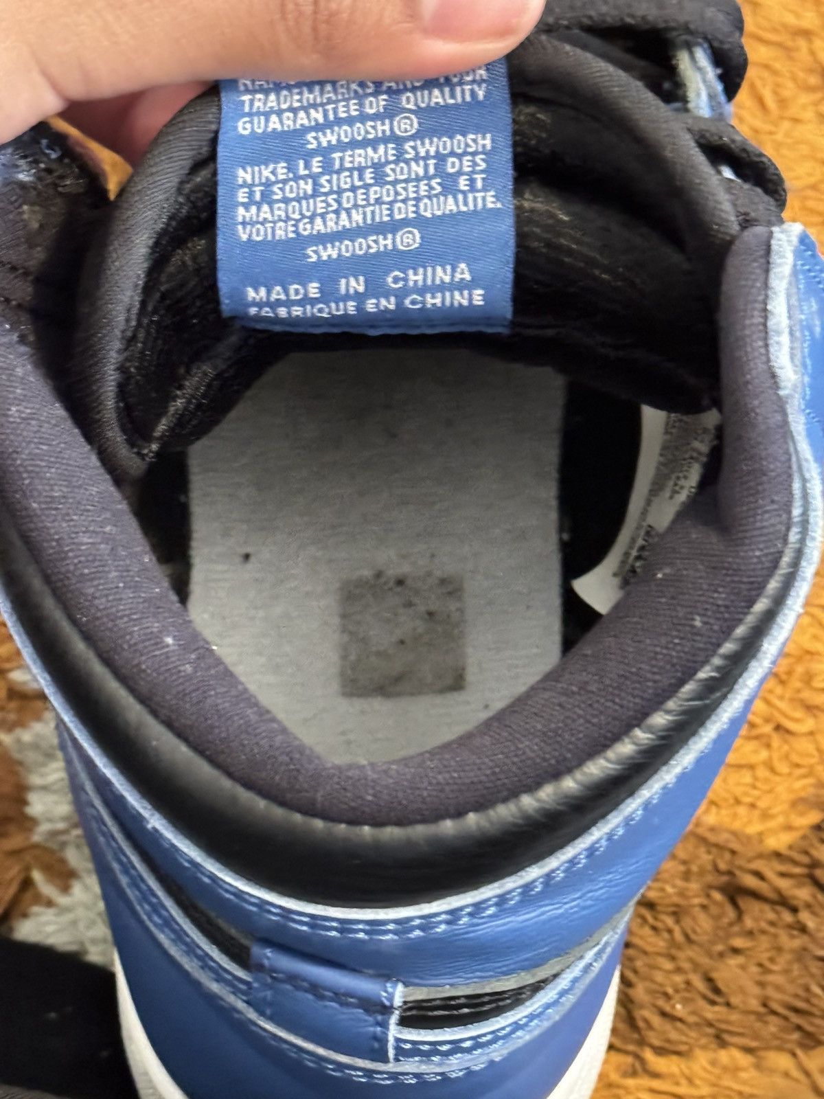Jordan Brand Jordan 1 retro high OG dark Marina Blue Size US 5.5 / EU 38 - 6 Thumbnail