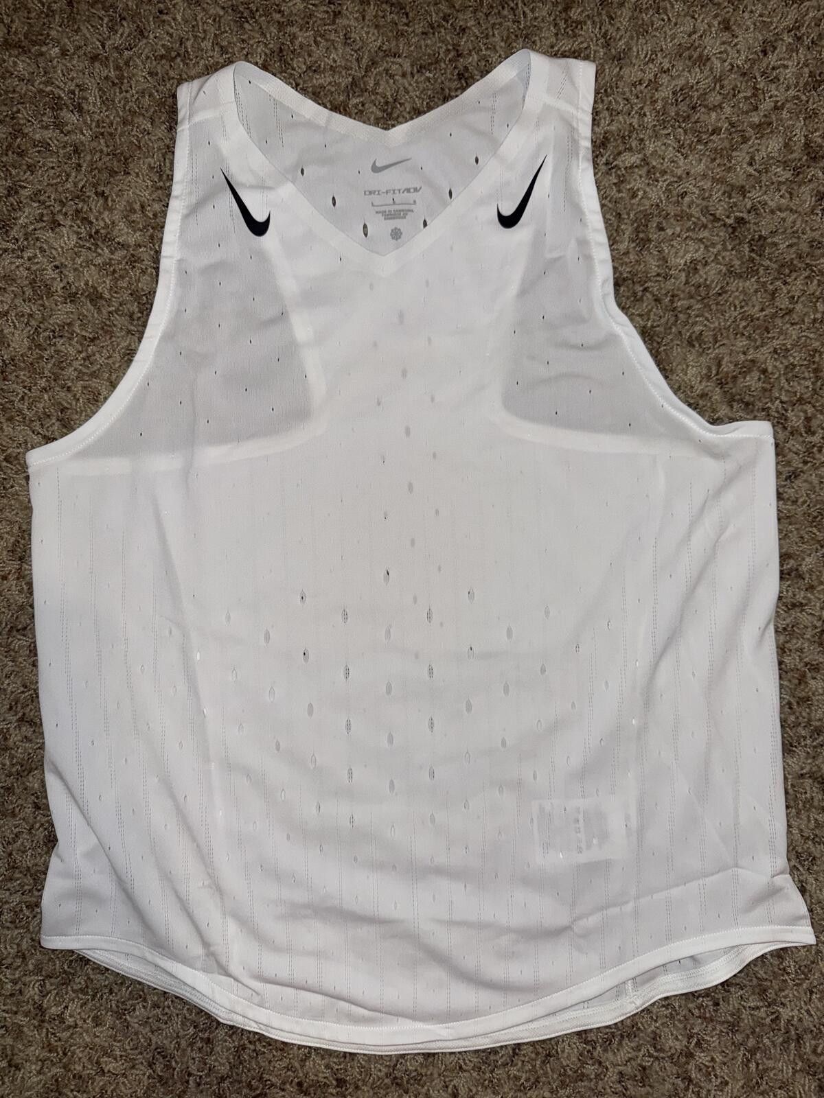 Nike Nike AeroSwift Women's Dri-FIT ADV Running Singlet Size L / US 10 / IT 46 - 1 Thumbnail