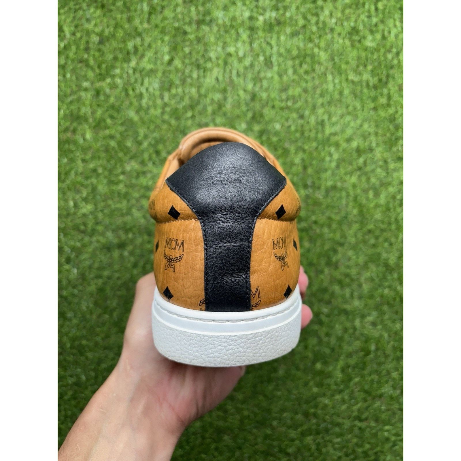 MCM MCM Terrain monogram-print sneakers | GOOD CONDITION! Size US 12 / EU 45 - 3 Thumbnail