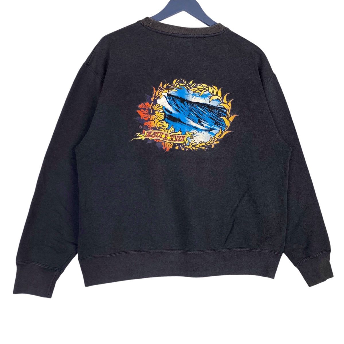 Maui and Sons × Vintage Vintage Maui And Sons Printed Crewneck Sweatshirt Size US M / EU 48-50 / 2 - 3 Thumbnail