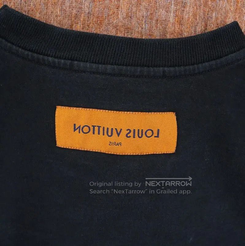 Louis Vuitton Louis Vuitton Black Graffiti Logo T. Size XS / US 0-2 / IT 36-38 - 4 Thumbnail