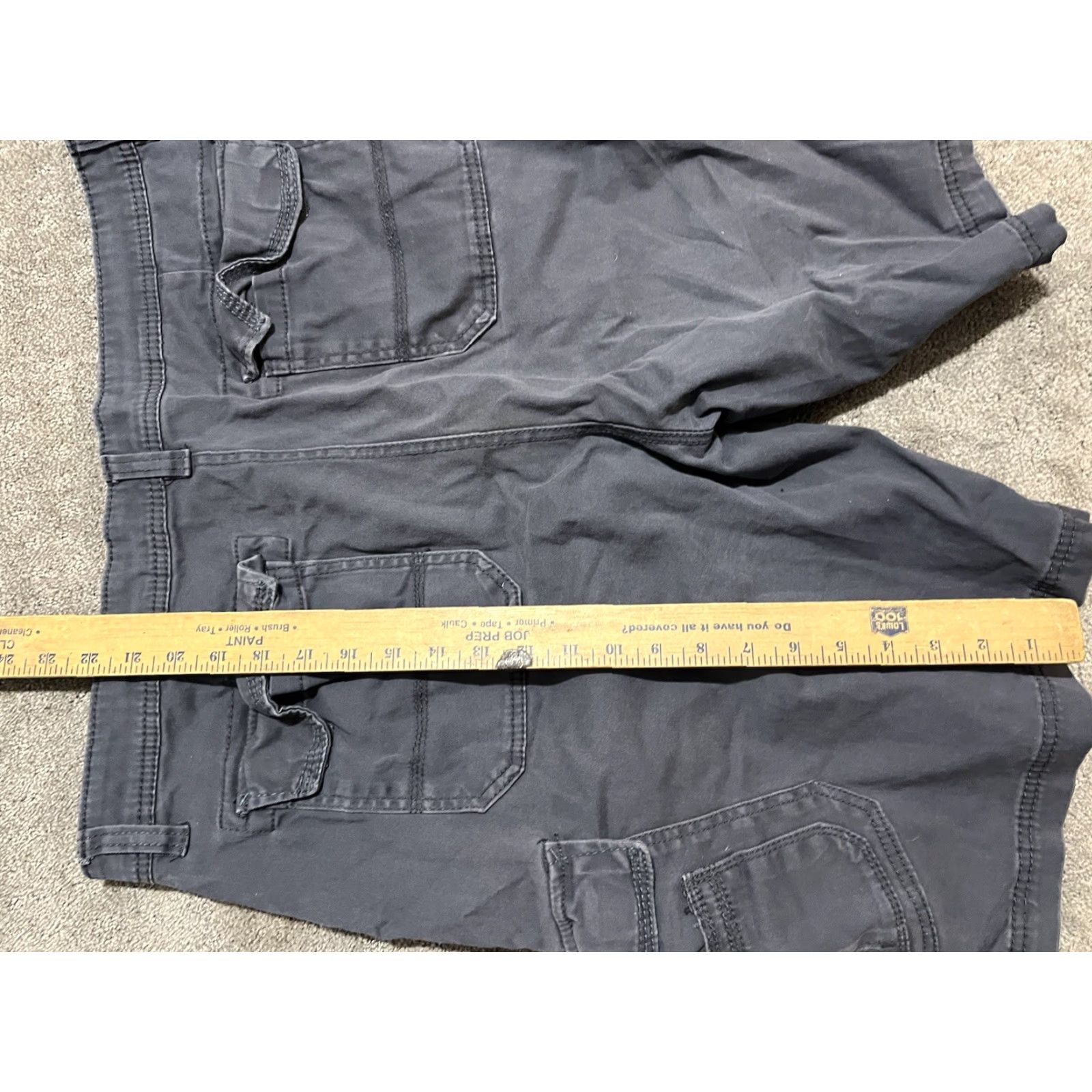 Vintage UNIONBAY Men Cargo Shorts Blue 40 Stretch Flat Front Casual Size US 40 / EU 56 - 5 Thumbnail
