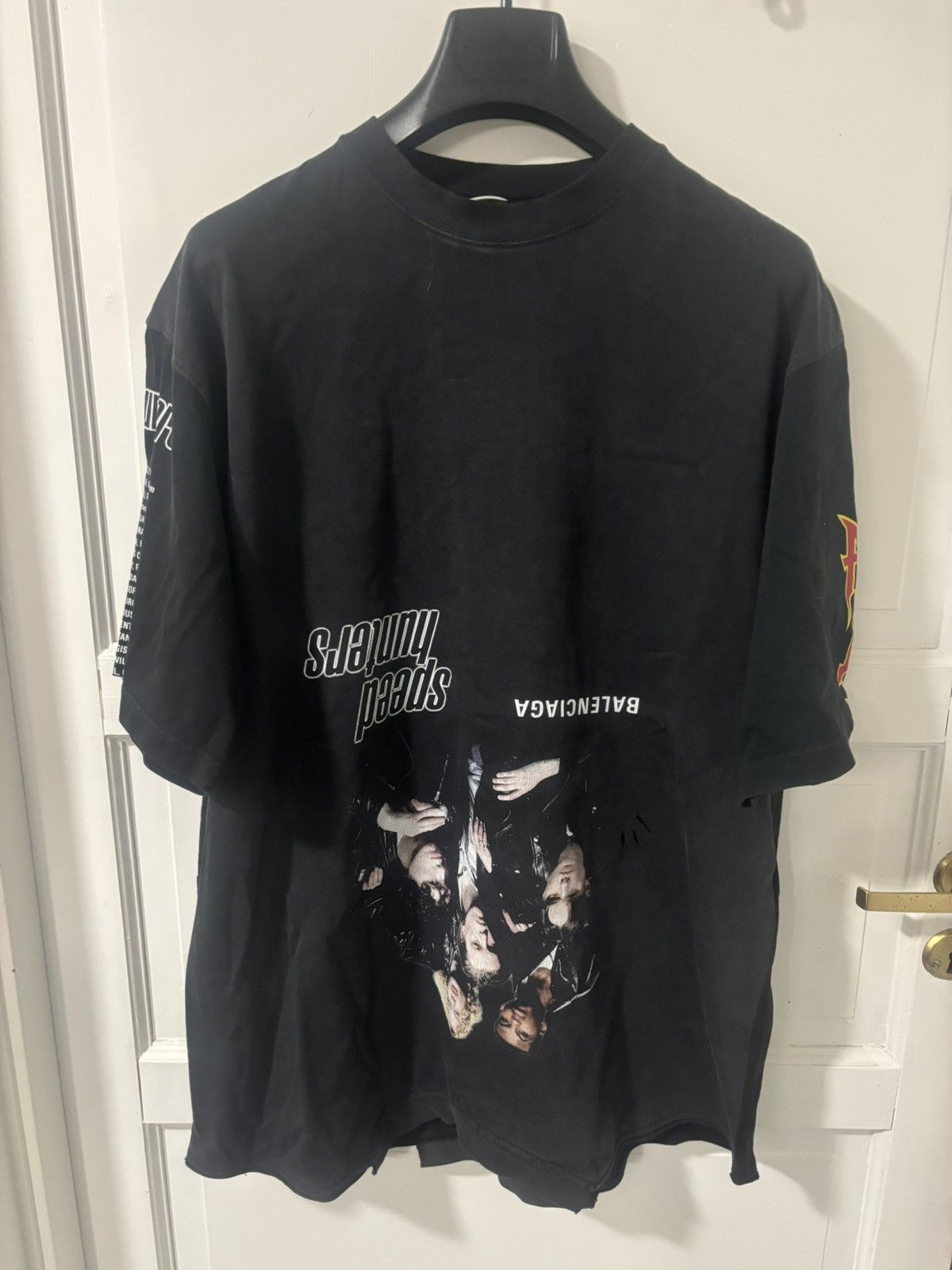 Balenciaga Speedhunter tee Size US XL / EU 56 / 4 - 1 Thumbnail
