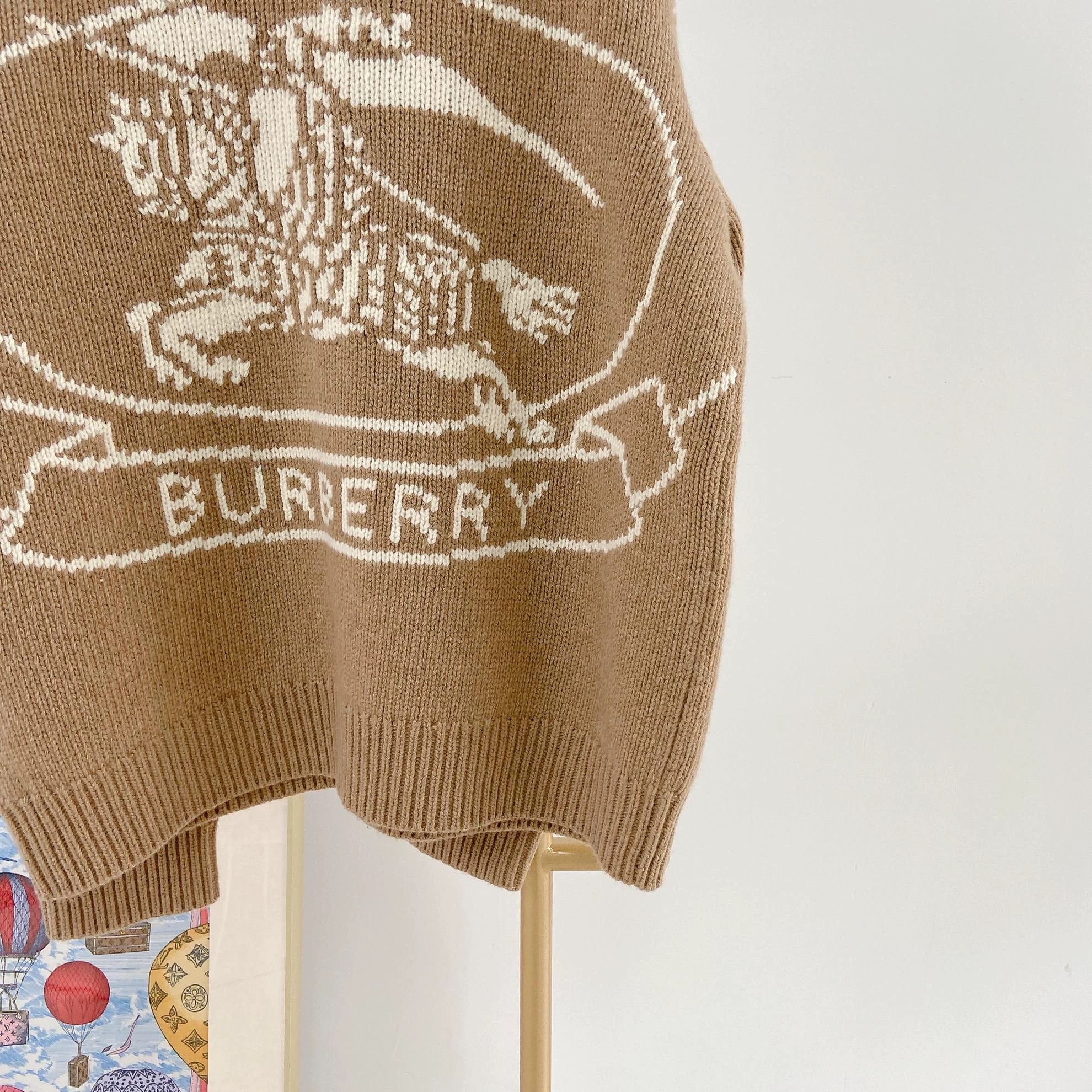 Burberry Burberry Horseferry Embroidery Cardigan L Size US L / EU 52-54 / 3 - 6 Thumbnail