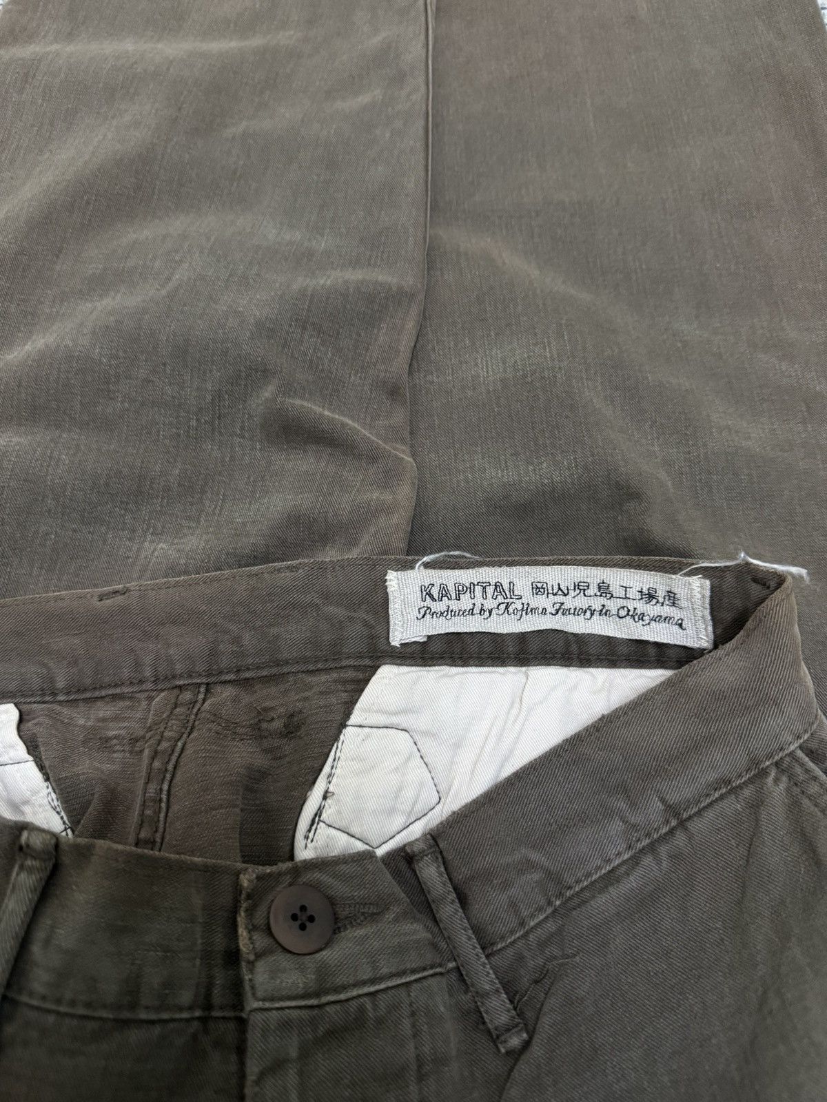 Kapital Kapital Katsuragi Port Sashiko Baggy Sun Faded Pants Size US 34 / EU 50 - 11 Thumbnail