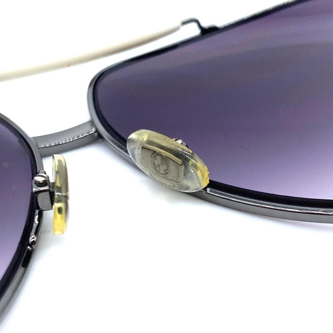 Gucci Vintage Gucci Eyewear Teardrop Sunglasses Webline Size ONE SIZE - 11 Thumbnail