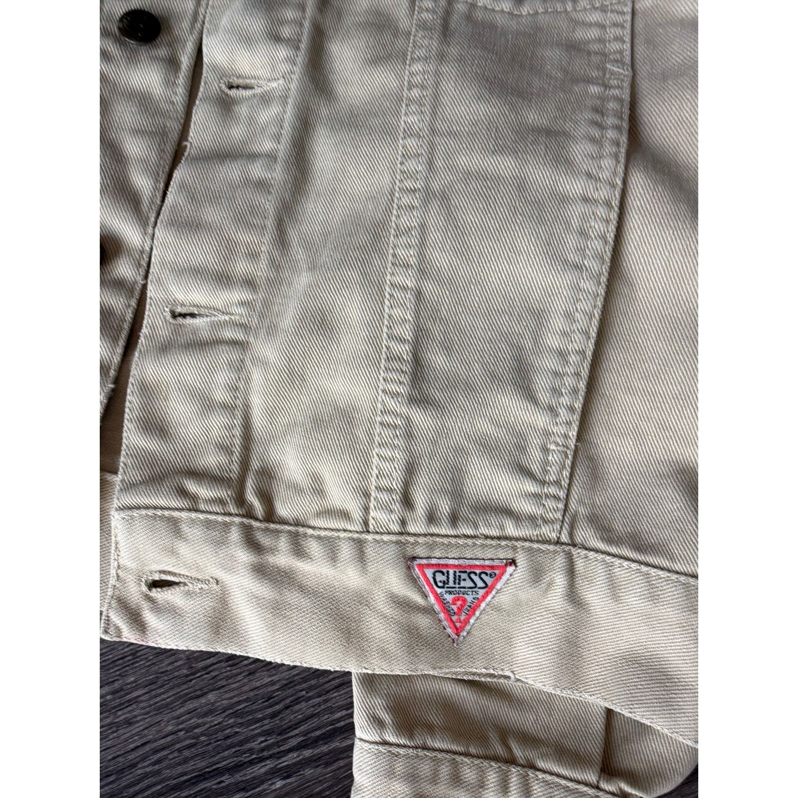 Guess Vintage 80s Guess by Georges Marciano USA Denim Trucker Size US XL / EU 56 / 4 - 16 Thumbnail