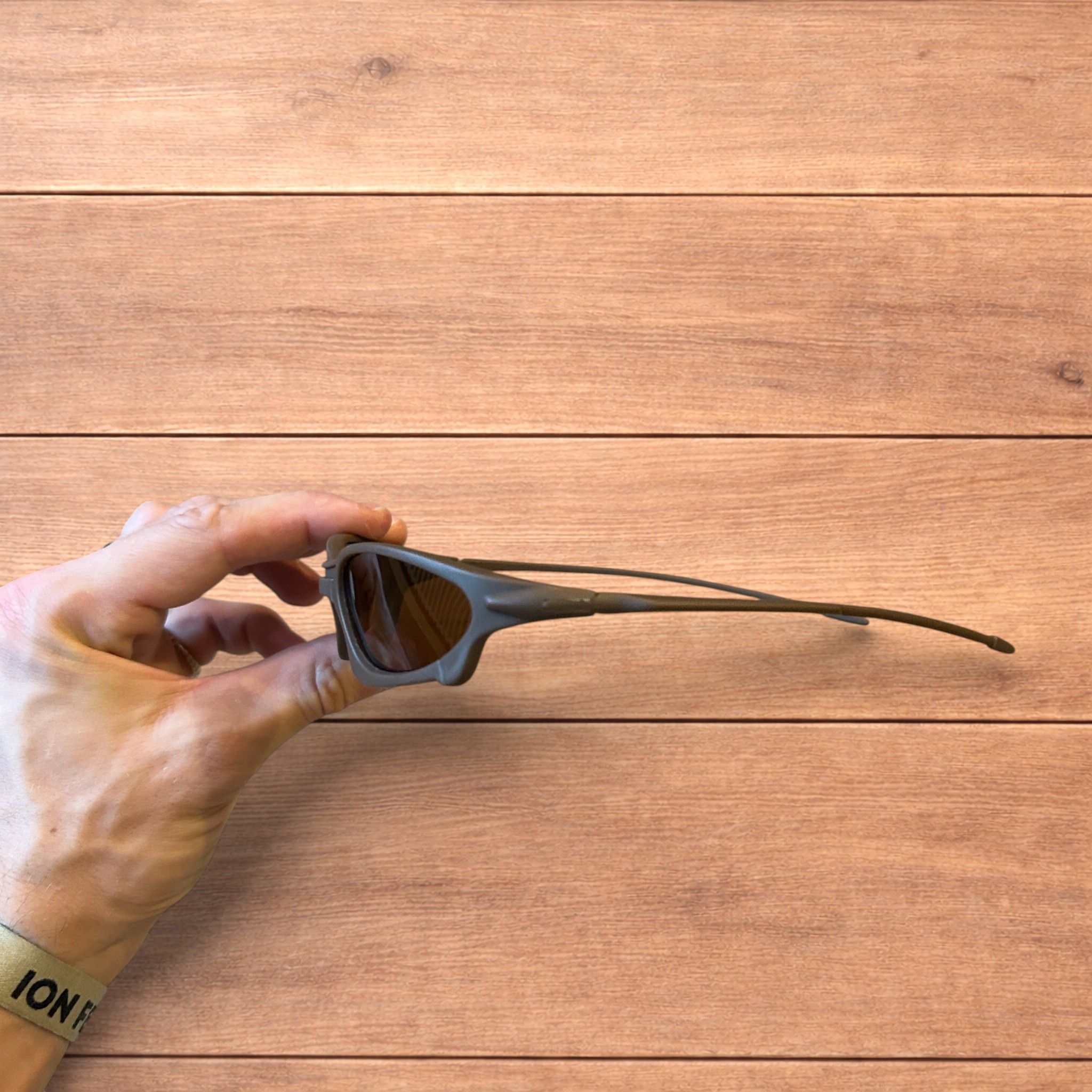 Japanese Brand Insane polarised sunglasses in brown with brown lens. Size ONE SIZE - 5 Thumbnail