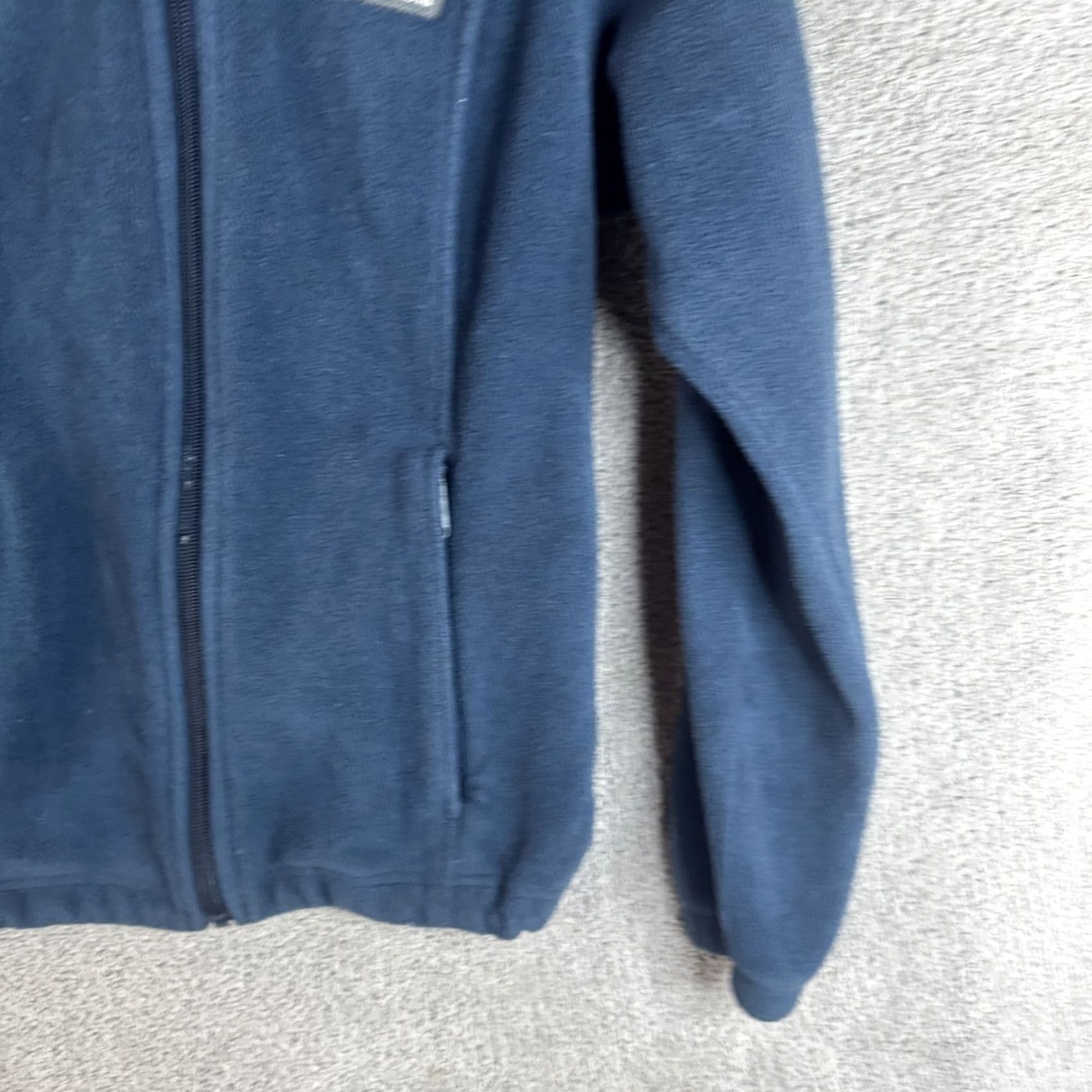 Vintage Columbia Fleece Jacket Womens Small Blue Full Zip Pockets Lightweight Outdoor Mid-Length Winter Fall Spring Casual Travel Women Size S / US 4 / IT 40 - 3 Thumbnail