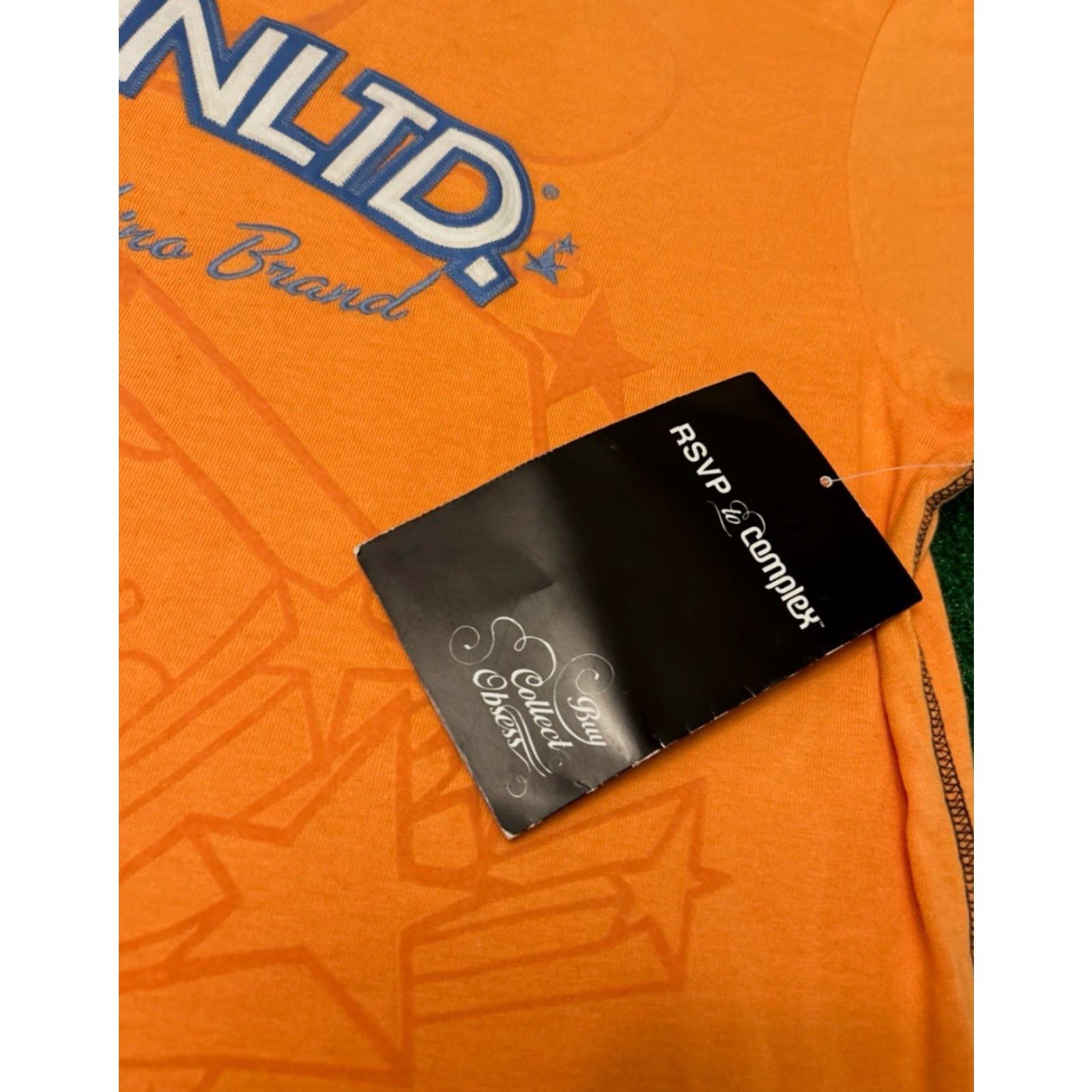 Ecko Unltd. VINTAGE Ecko UNLTD Complex RSVP Collab Shirt Mens XXL Orange 2000s Hip Hop Y2K VTG NWT Rap Tee Size US XXL / EU 58 / 5 - 2 Thumbnail
