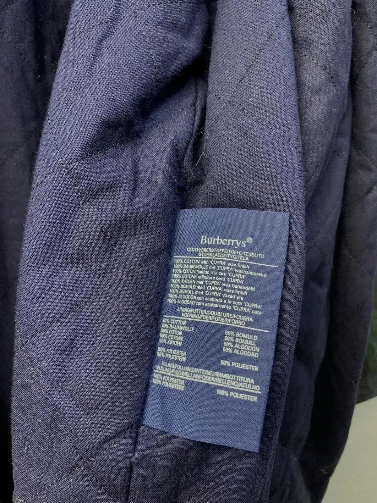 Burberry × Japanese Brand Rare vintage Burberrys jacket wax trench Burberry 90s Y2K Size US L / EU 52-54 / 3 - 3 Thumbnail
