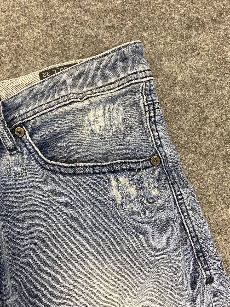 Diesel diesel dna stretch distressed denim nice design Size US 33 - 11 Thumbnail