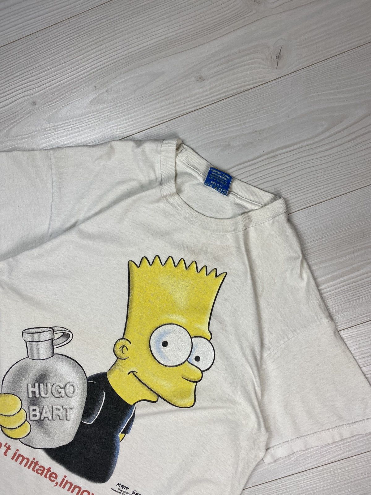 The Simpsons × Vintage Vintage The Simpsons 1998 Hugo Bart T-shirt Size US L / EU 52-54 / 3 - 2 Thumbnail