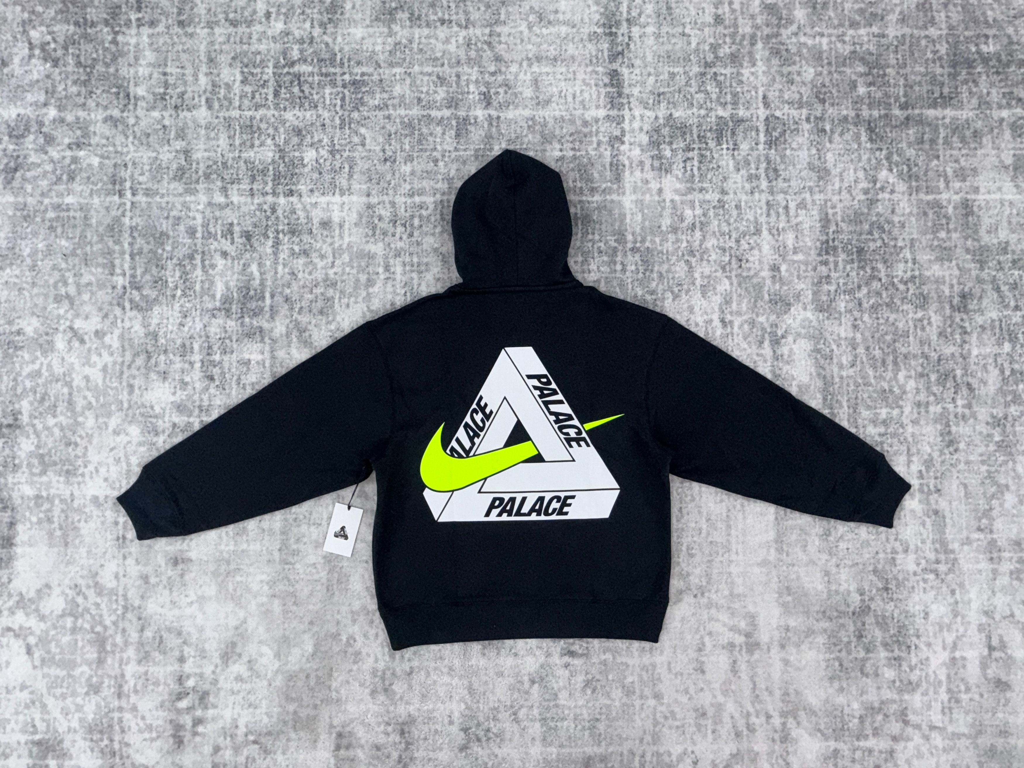 Palace Palace x Nike Tri Swoosh Hoodie Black | Grailed