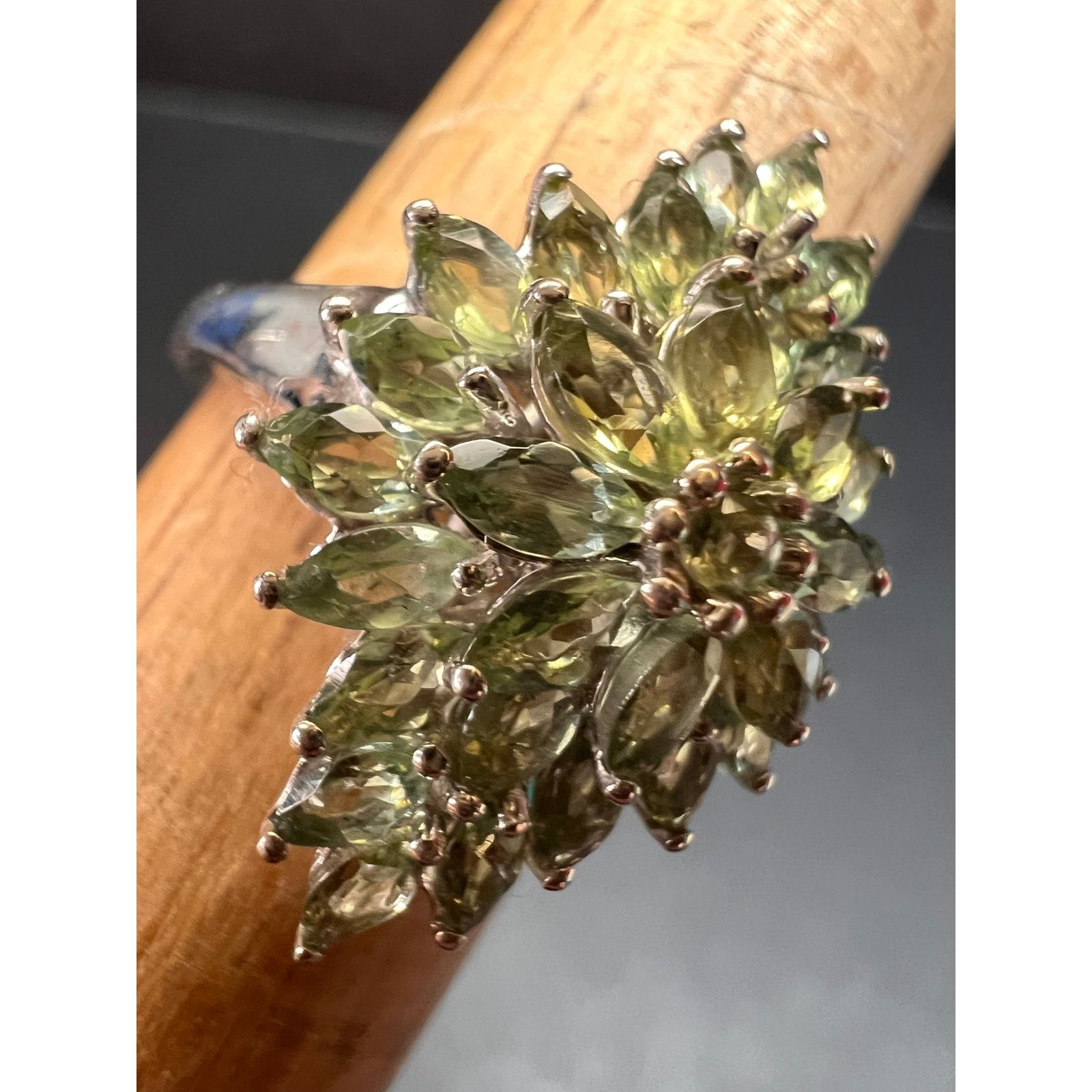 Other NEW Green apatite ring in sterling silver size 7 Size ONE SIZE - 17 Thumbnail