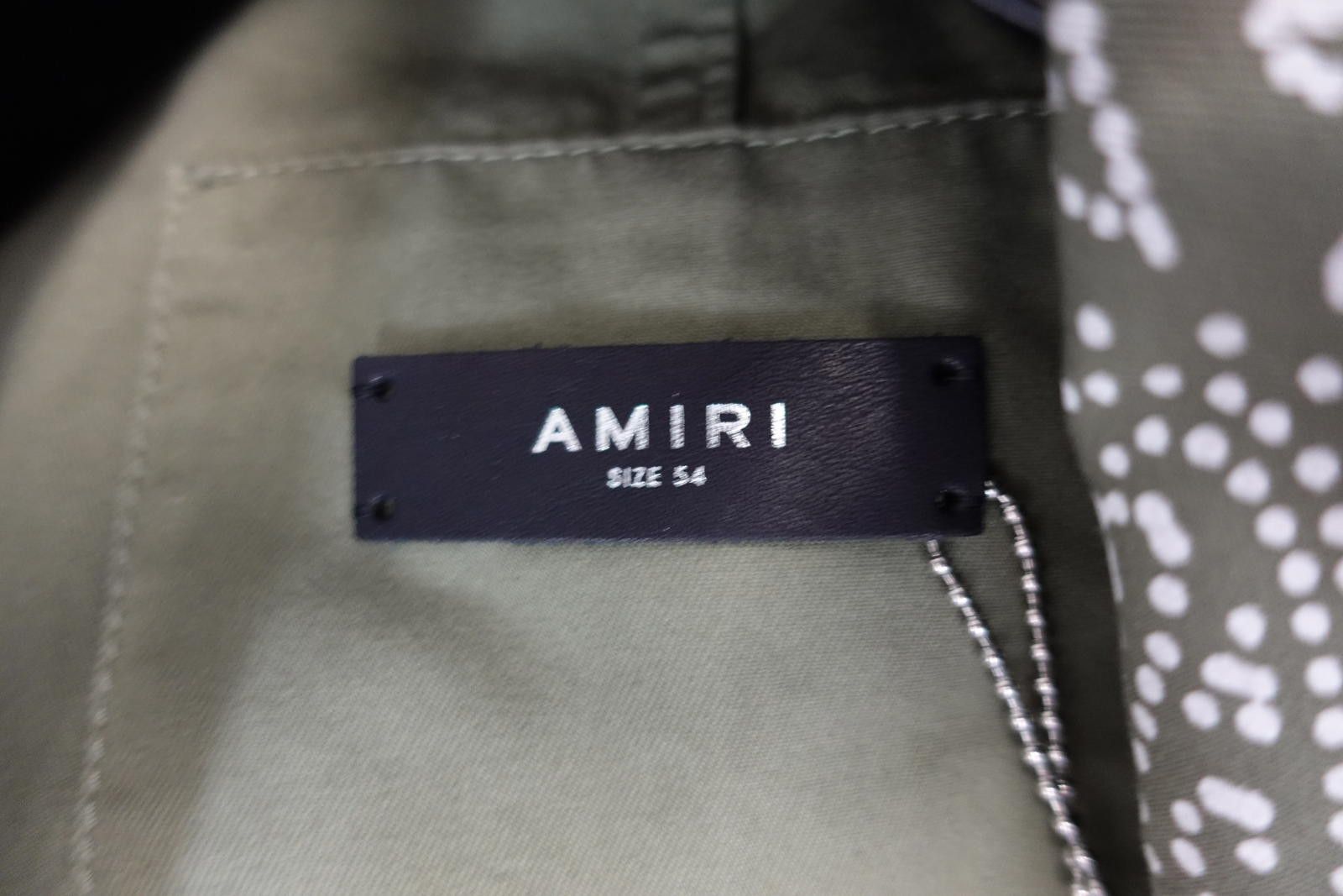 Amiri Amiri Bleached Bandana Overshirt in Olive Green Size US XL / EU 56 / 4 - 4 Thumbnail