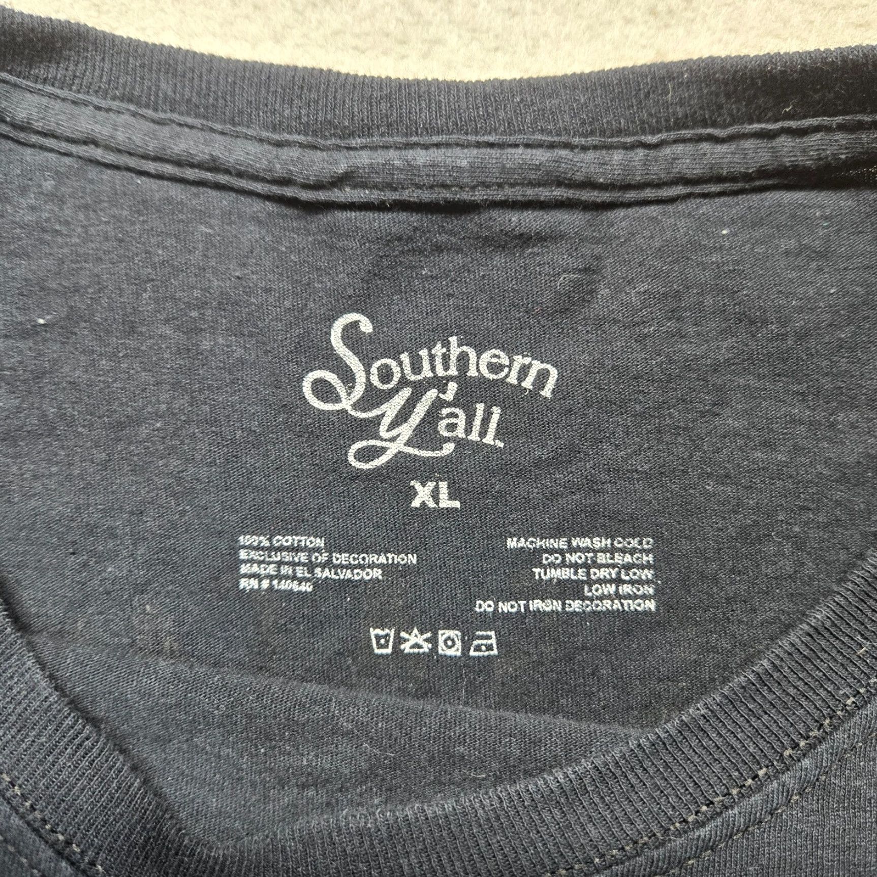 Vintage Southern Yall Campfire Smores Country Girl Long Sleeve Black T-Shirt Women's XL Size XL / US 12-14 / IT 48-50 - 4 Thumbnail