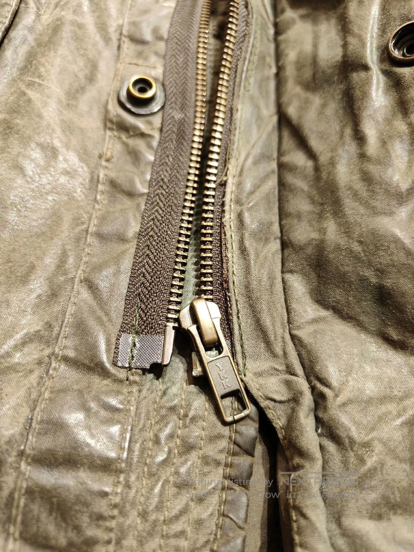 RRL Ralph Lauren Polo Ralph Lauren RRL Waxed Motorcycle Jacket. Size US XXL / EU 58 / 5 - 7 Thumbnail