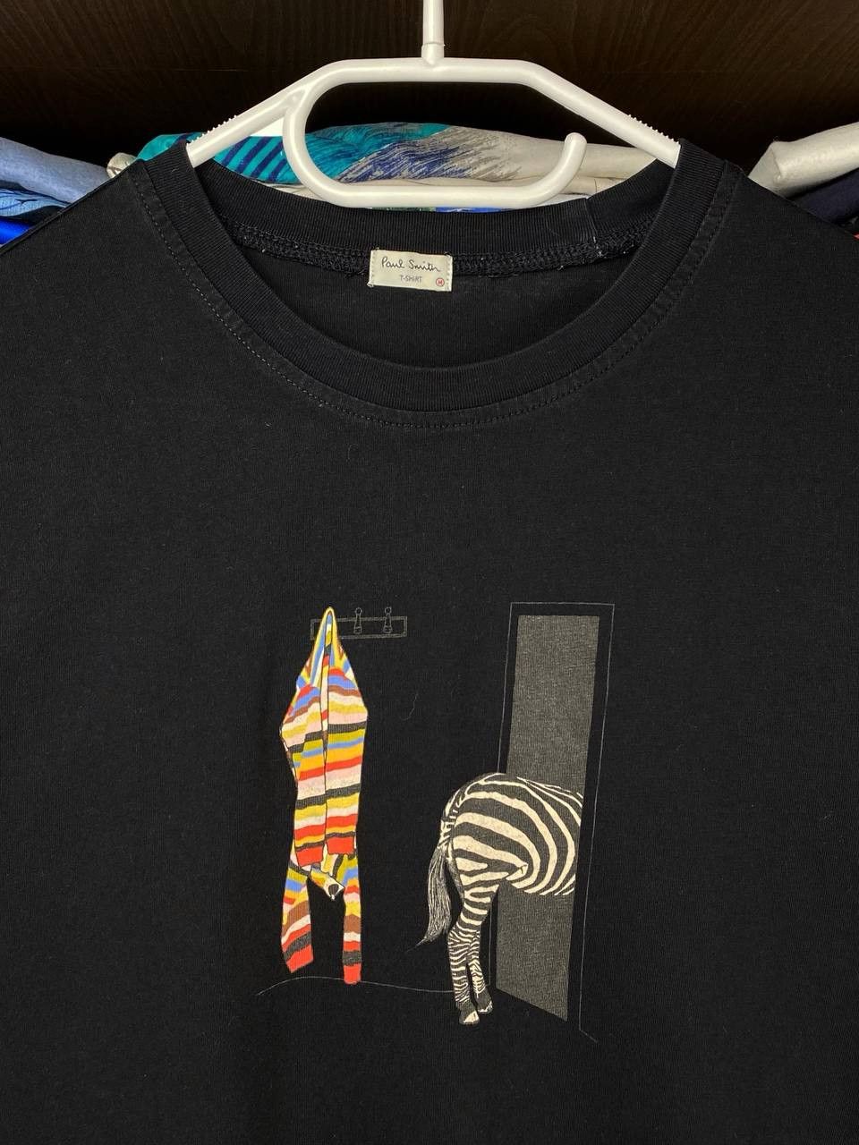Paul Smith Paul Smith "Undressed Zebra" Printed Graphic Tee Size US M / EU 48-50 / 2 - 4 Thumbnail