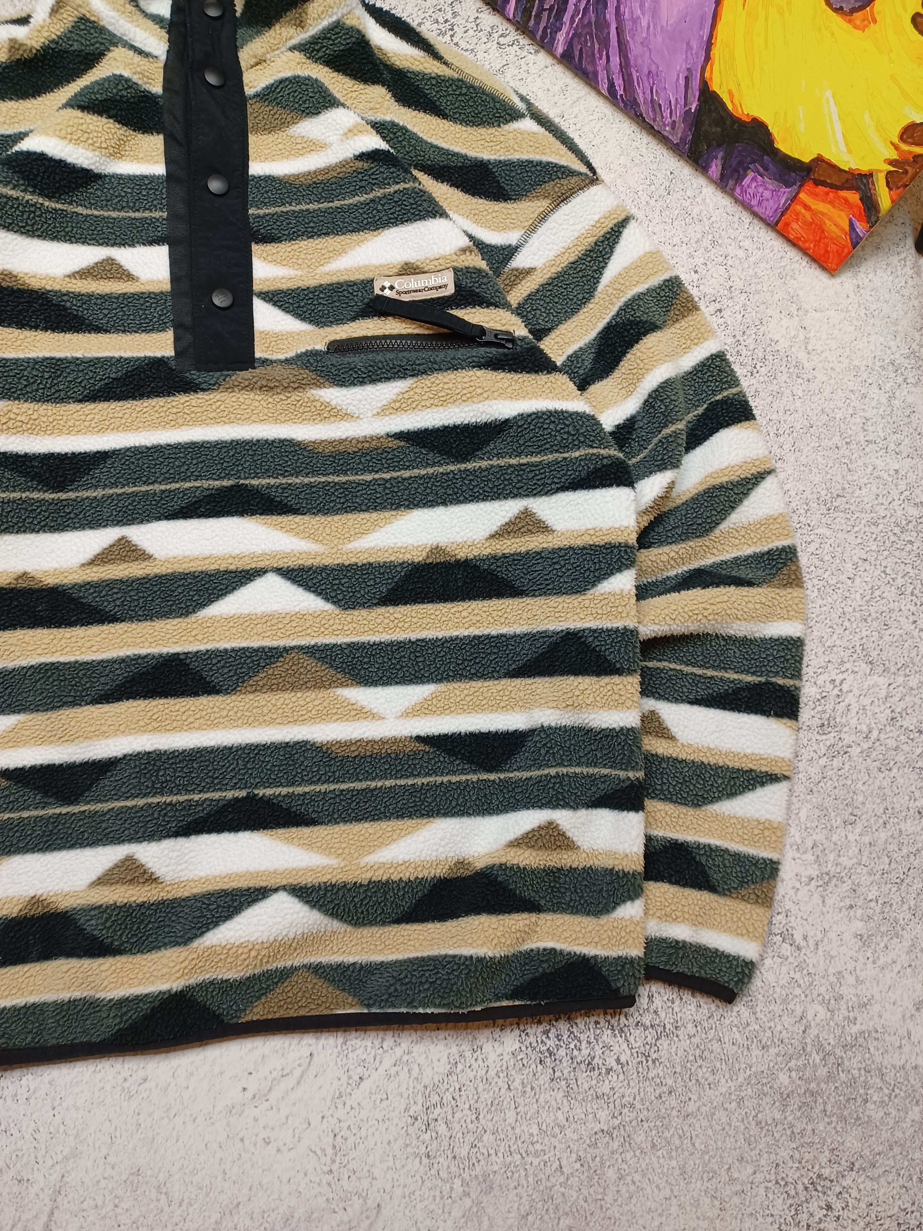 Columbia Columbia 1/3 Synchilla Style Gorpcore Fleece Jacket Size US M / EU 48-50 / 2 - 4 Thumbnail