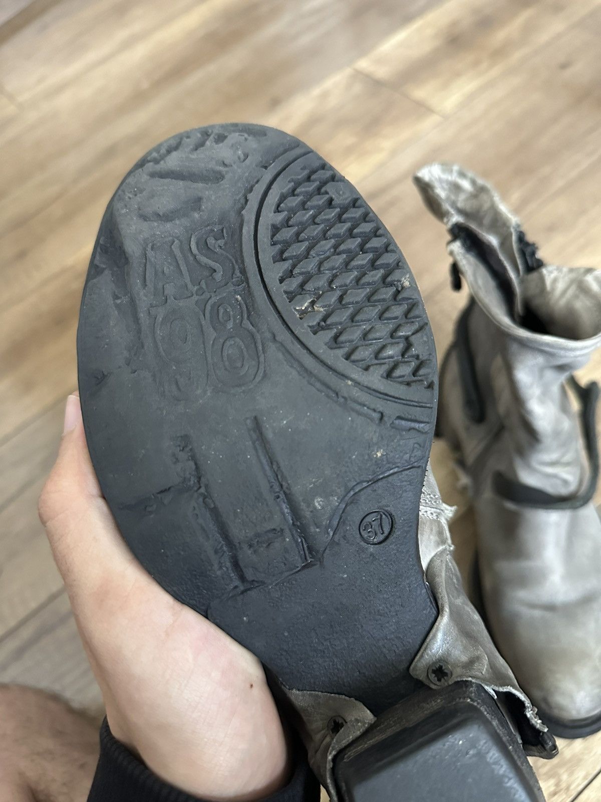 A.S.98 AS 98 Airstep Vintage High Top Boots Shoes Avant Garde Size US 5 / EU 37 - 16 Thumbnail