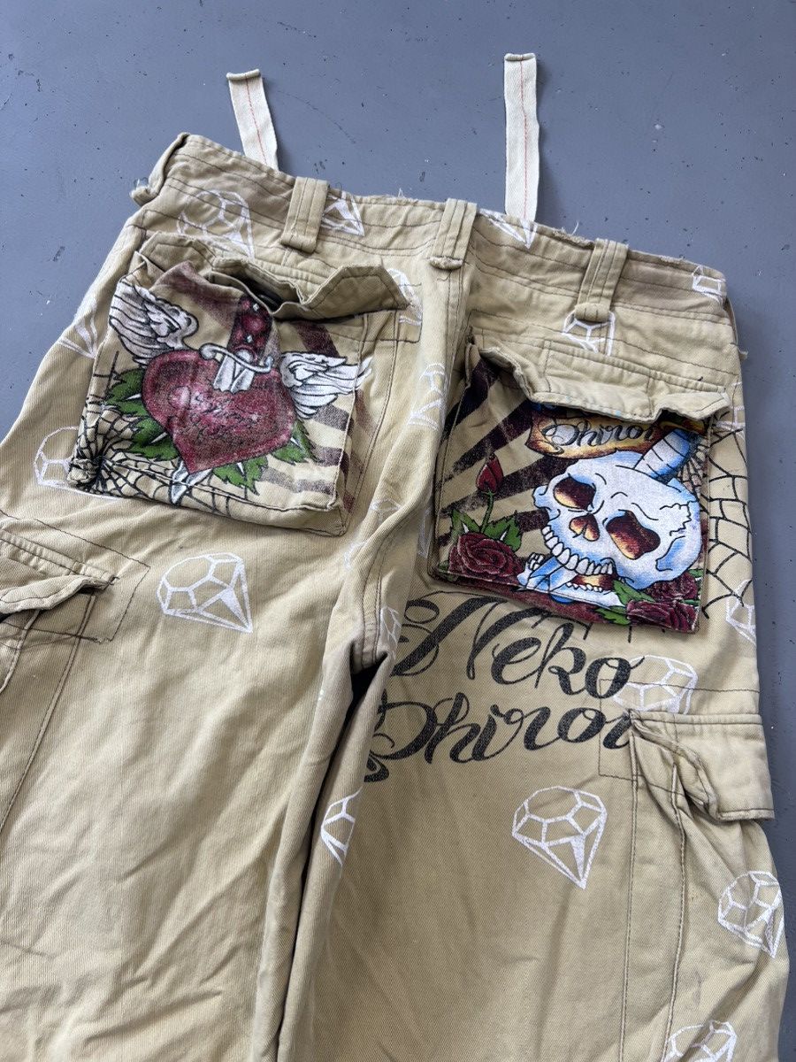 Ed Hardy Crazy vintage Ed hardy inspired tattoo printed short Size US 32 / EU 48 - 10 Thumbnail