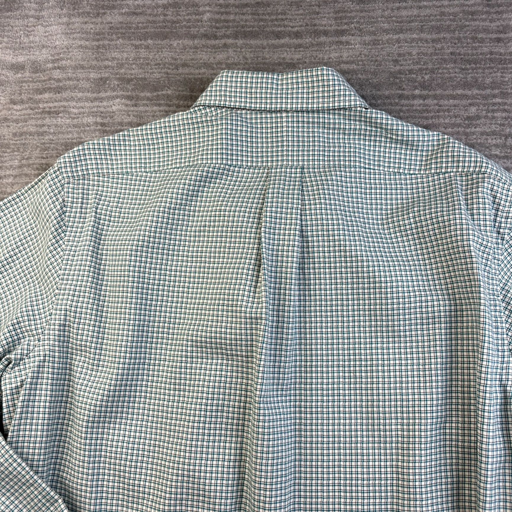 Ralph Lauren Ralph Lauren Shirt Mens Large Green Plaid Button-Up Polo Pony Logo Embroidered Button-Down Collar Size US L / EU 52-54 / 3 - 5 Thumbnail