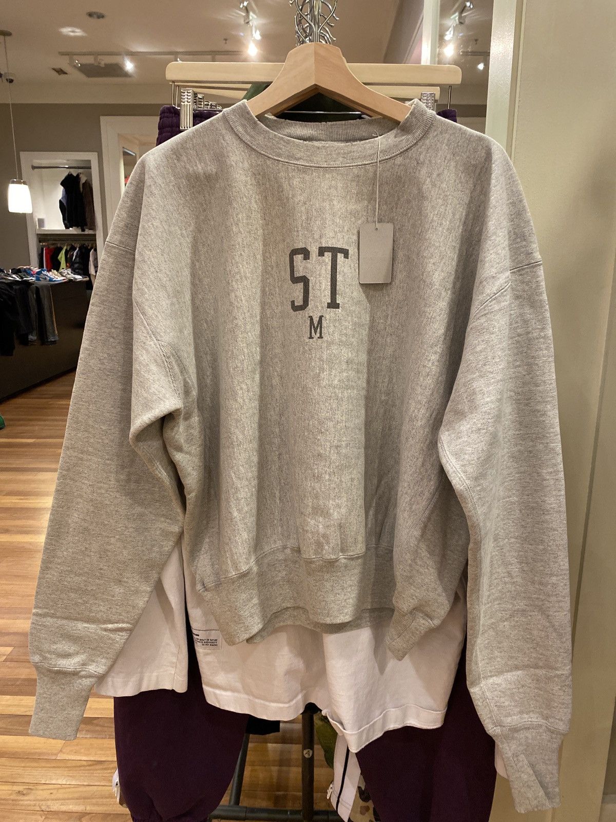 image of Saint Michaels Grey Sweatshirt, Men's (Size Small)