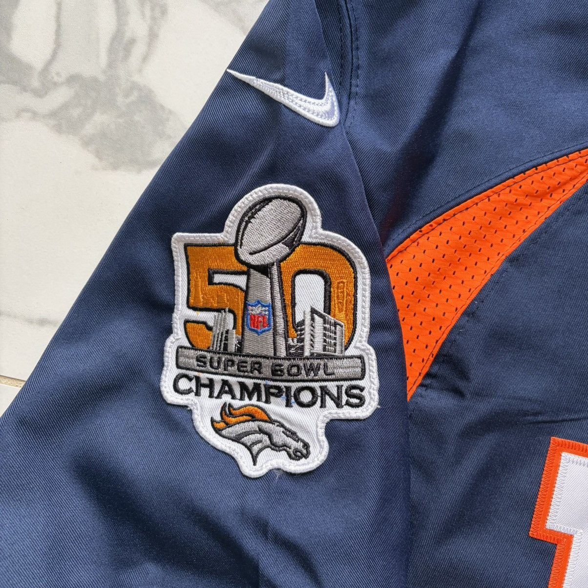 Nike Nike Denver Broncos Peyton Manning #18 Super Bowl 50 Jersey Size US L / EU 52-54 / 3 - 3 Thumbnail