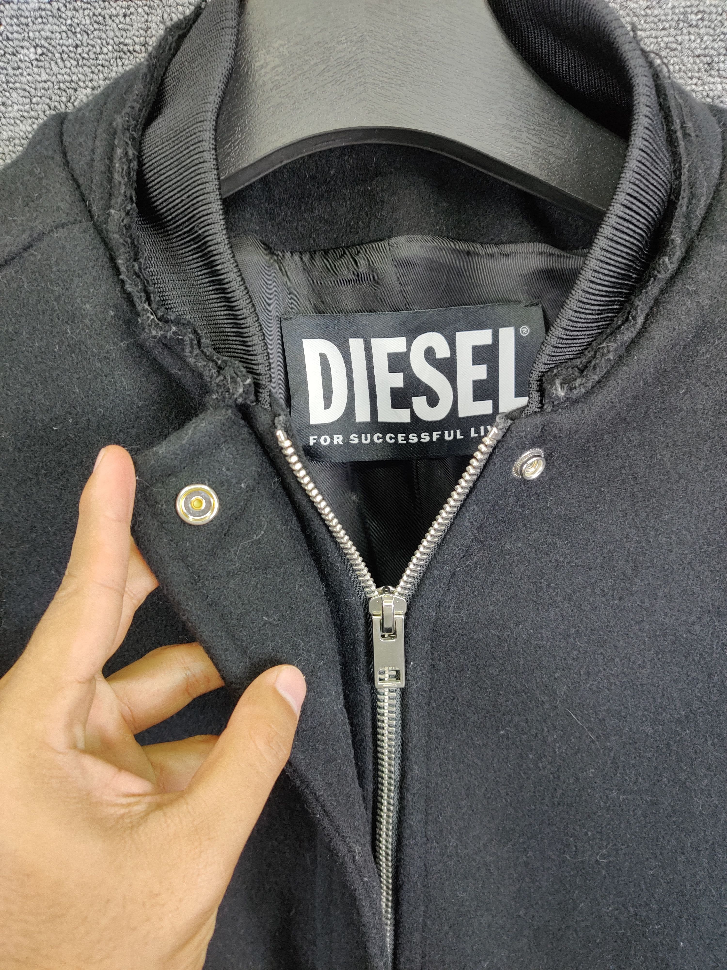 Diesel Vintage Diesel Wool Thick Coat Size US XS / EU 42 / 0 - 4 Thumbnail