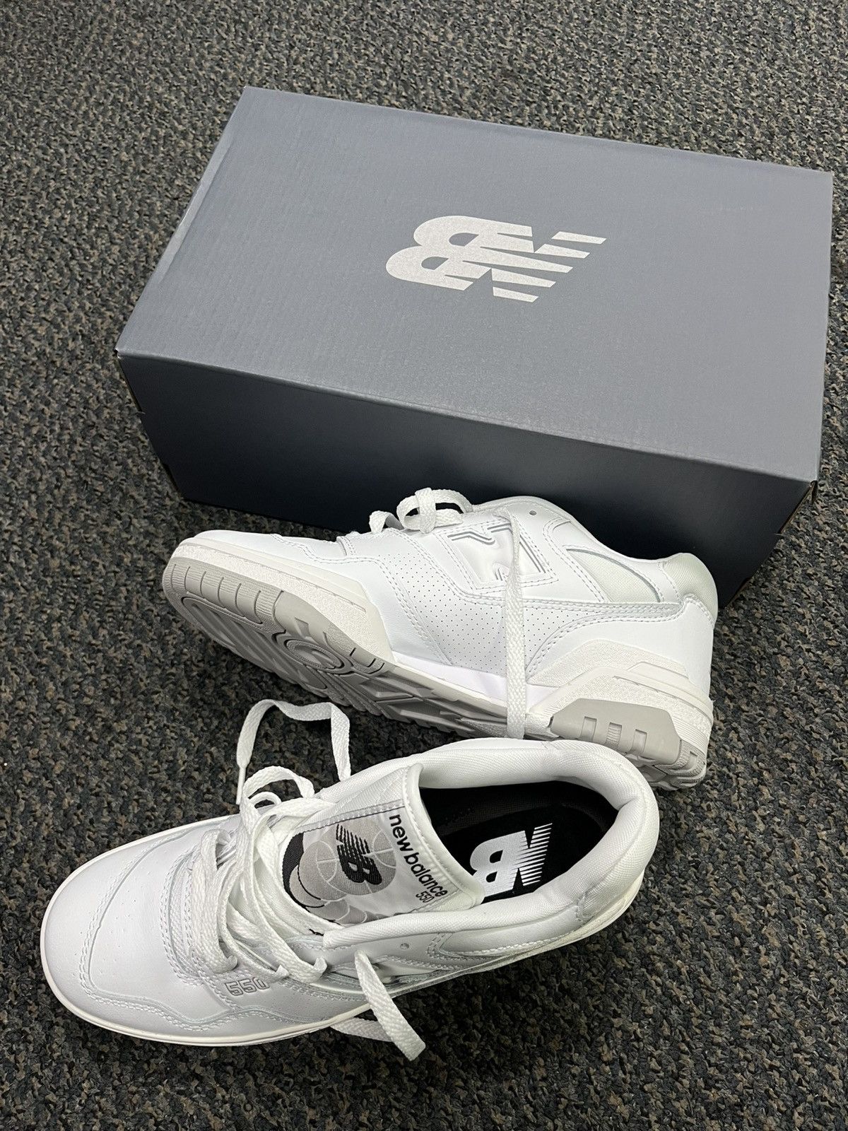 New Balance New balance 550 white Size US 8 / EU 41 - 1 Thumbnail