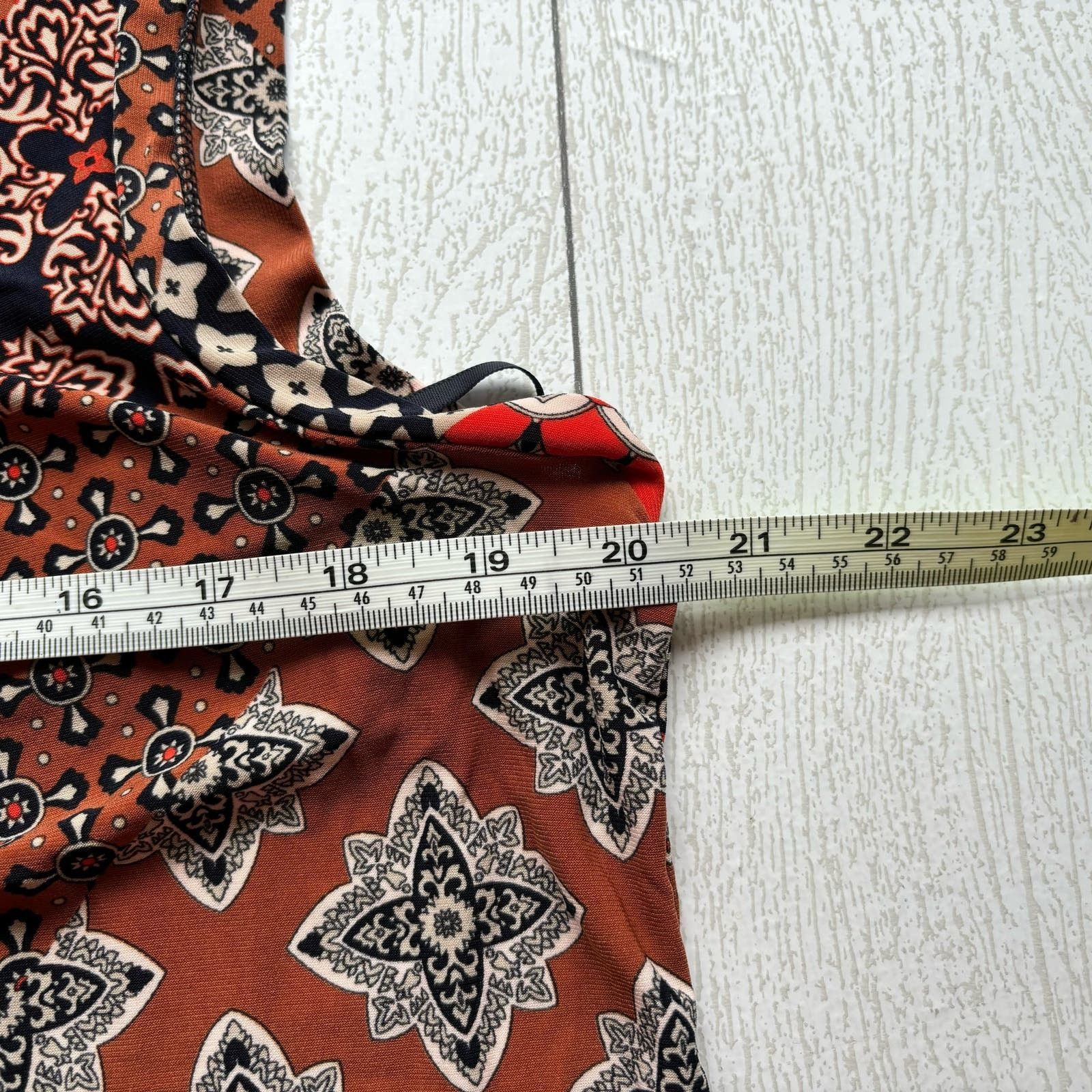 Tommy Hilfiger Tommy Hilfiger Patchwork Blouse Multicolor Sleeveless XL Top Size XL / US 12-14 / IT 48-50 - 5 Thumbnail