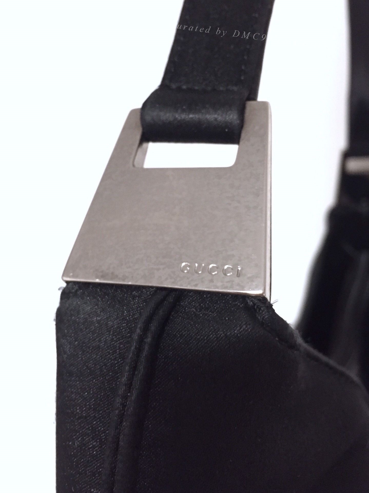 Gucci Gucci Satin Small Black Bag Size ONE SIZE - 1 Thumbnail
