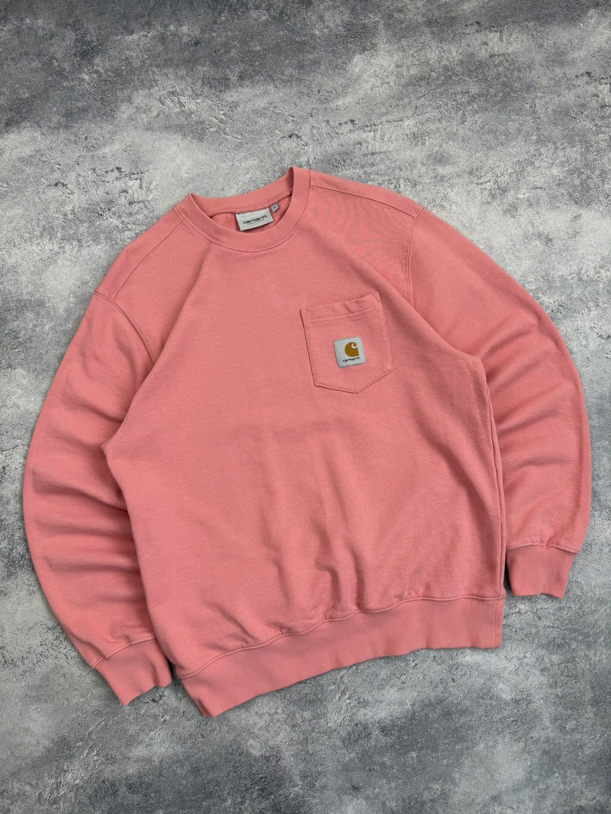 Carhartt Vintage Y2K Carhartt WIP Sweatshirt Pink Crewneck Pullover Size US S / EU 44-46 / 1 - 4 Thumbnail