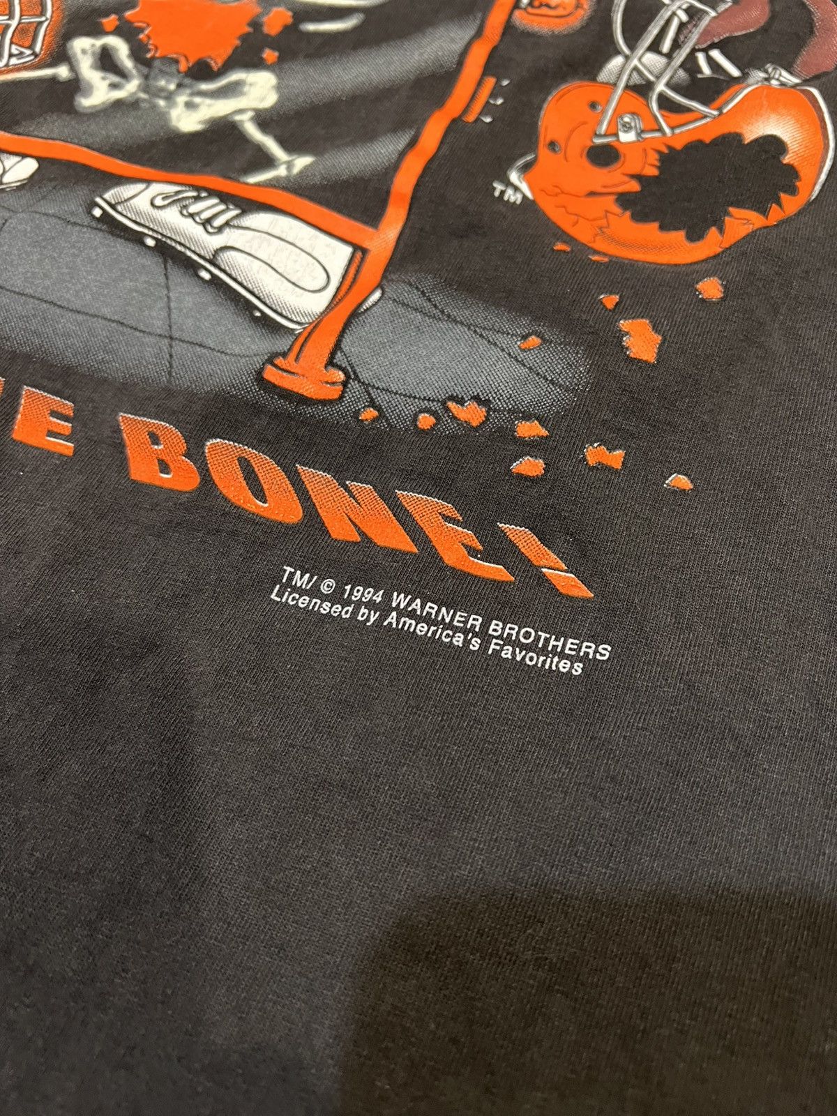 Vintage 1994 Cleveland Browns x Looney Tunes Taz Tee Size US L / EU 52-54 / 3 - 3 Thumbnail