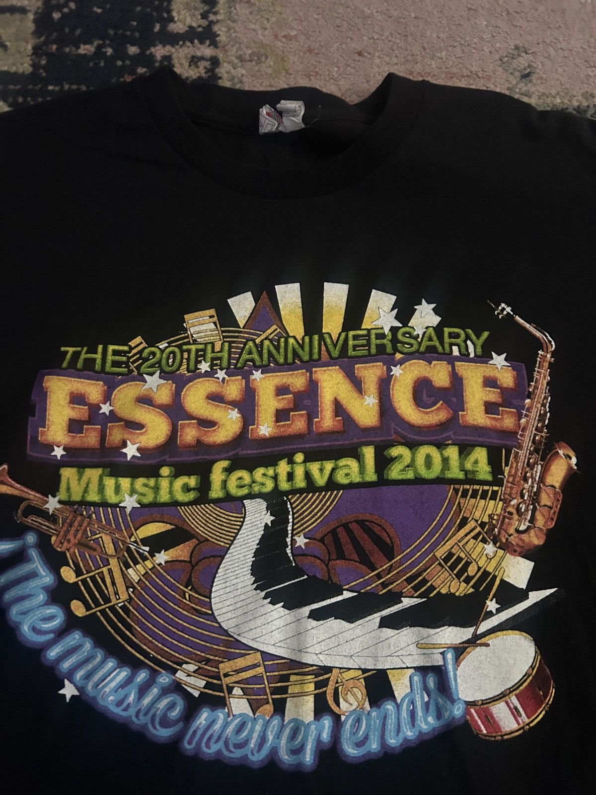 Vintage 2014 Essence Fest T Shirt Size Large Size US L / EU 52-54 / 3 - 3 Thumbnail
