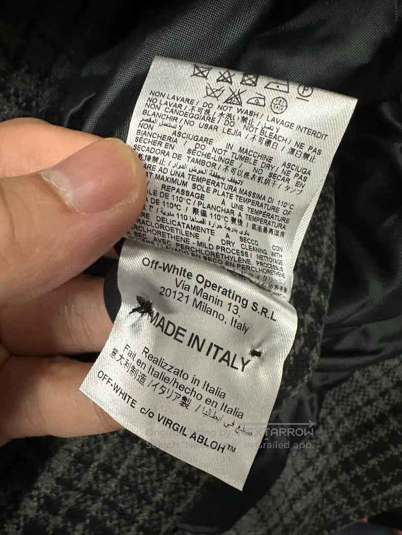 Off-White off-white Tartan Plaid Jacket Size US M / EU 48-50 / 2 - 5 Thumbnail