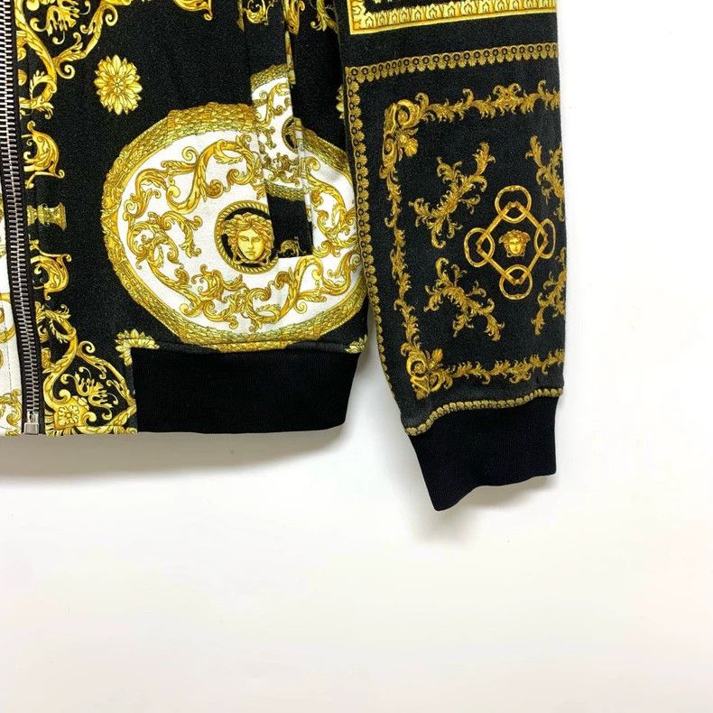 Versace Versace Stitched full print zip jacket jacket Size US M / EU 48-50 / 2 - 6 Thumbnail