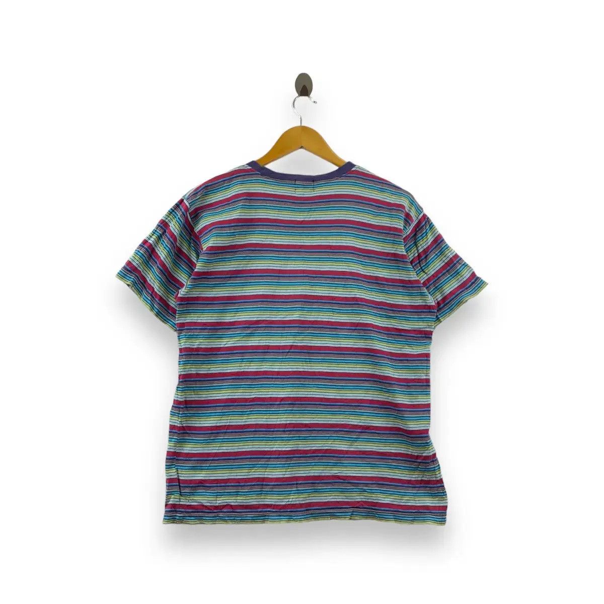Levi's Vintage 90’ LEVI’S STRAUSS USA Striped Ringer Pocket Tee Size US M / EU 48-50 / 2 - 2 Thumbnail