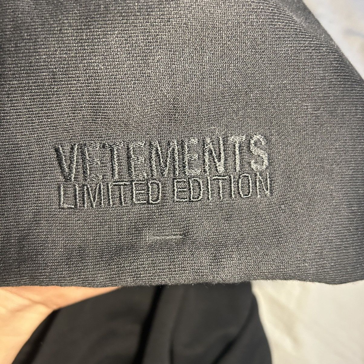 Vetements Vetements One In A Million Hoodie Black Size US S / EU 44-46 / 1 - 8 Thumbnail