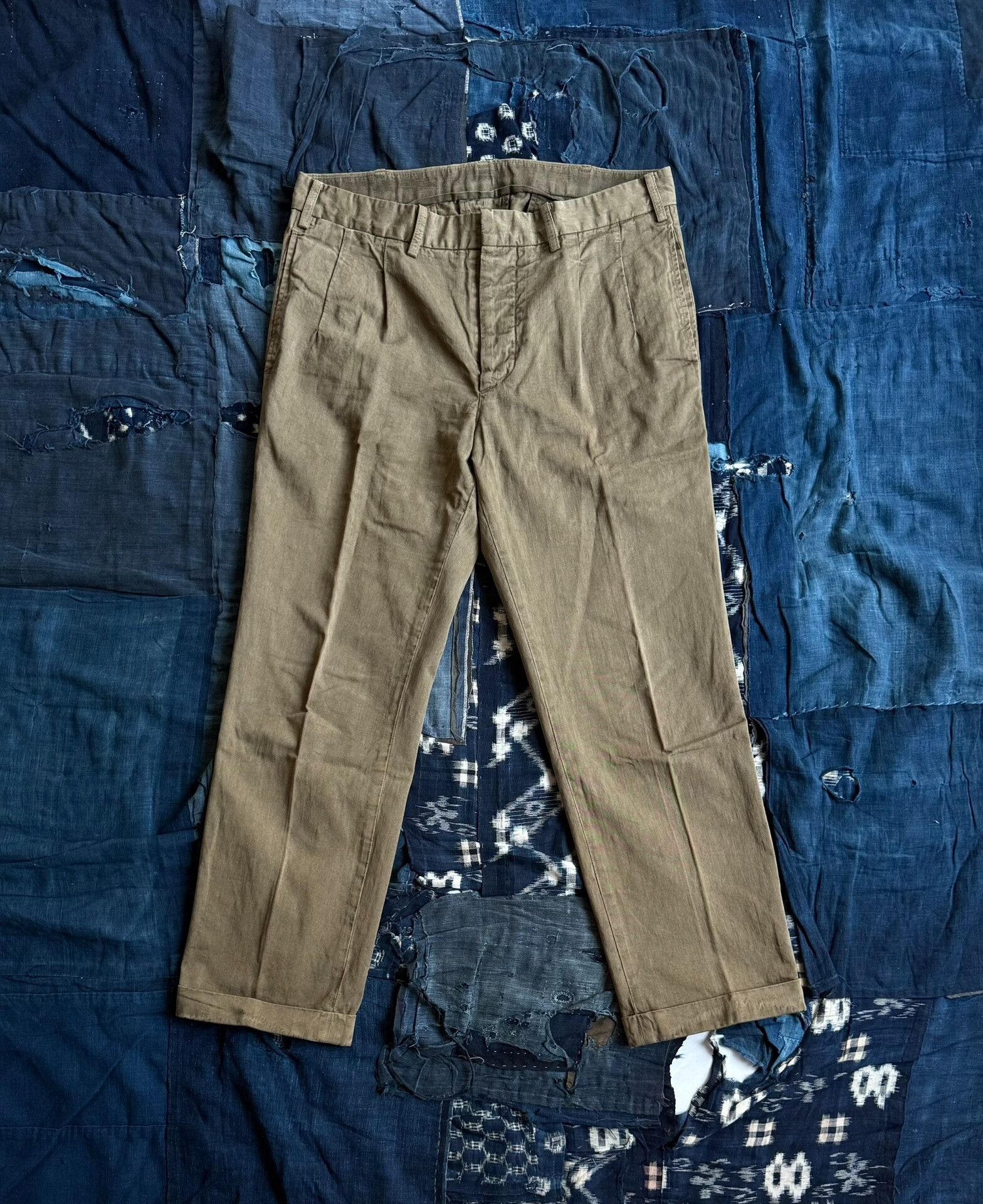 Visvim VISVIM Chino Pants in Green Size US 26 / EU 42 - 1 Thumbnail