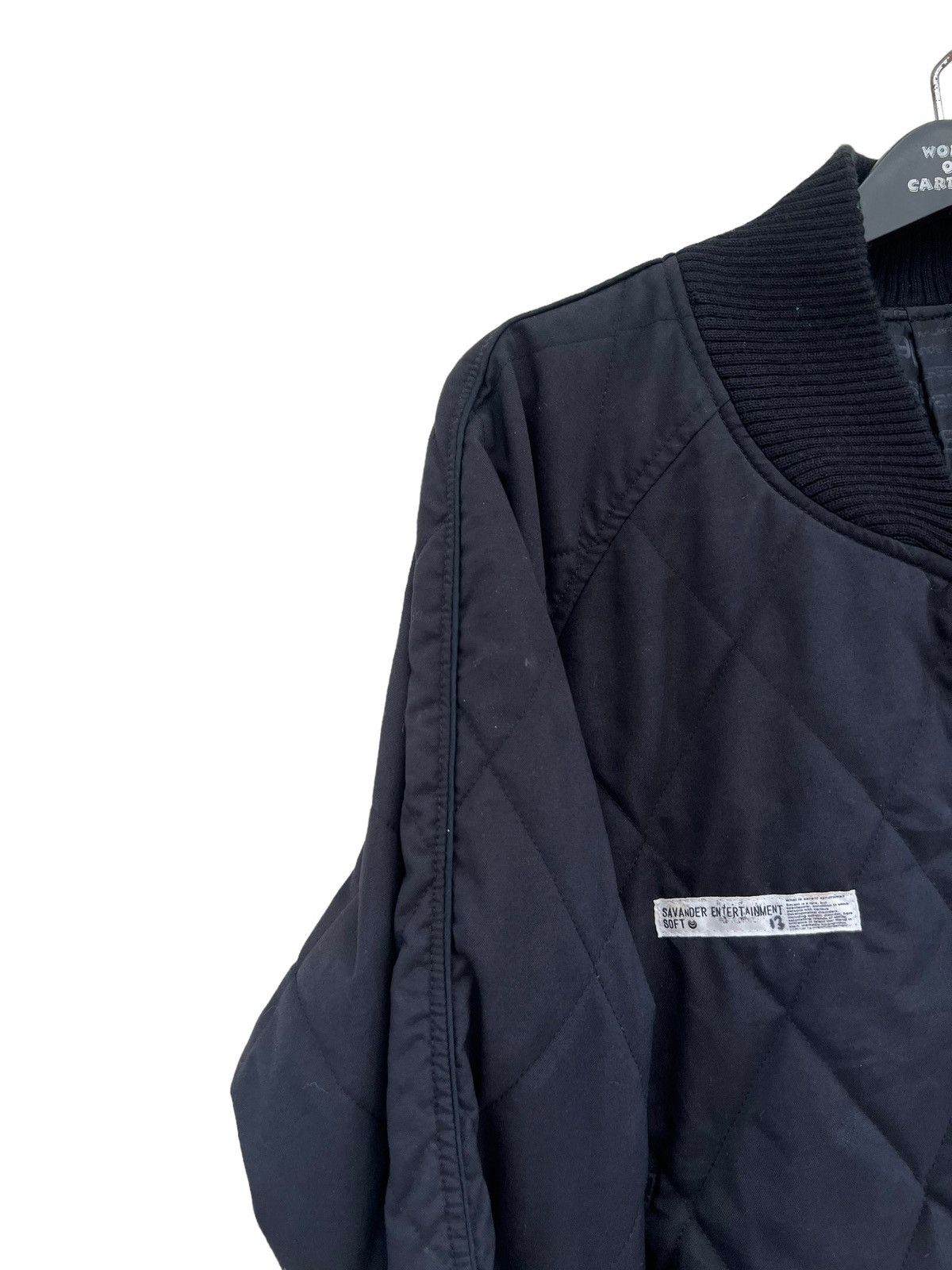 Vintage Vintage Savander Japan Quilted Oversize Puffer Bomber Jacket Size US L / EU 52-54 / 3 - 14 Thumbnail