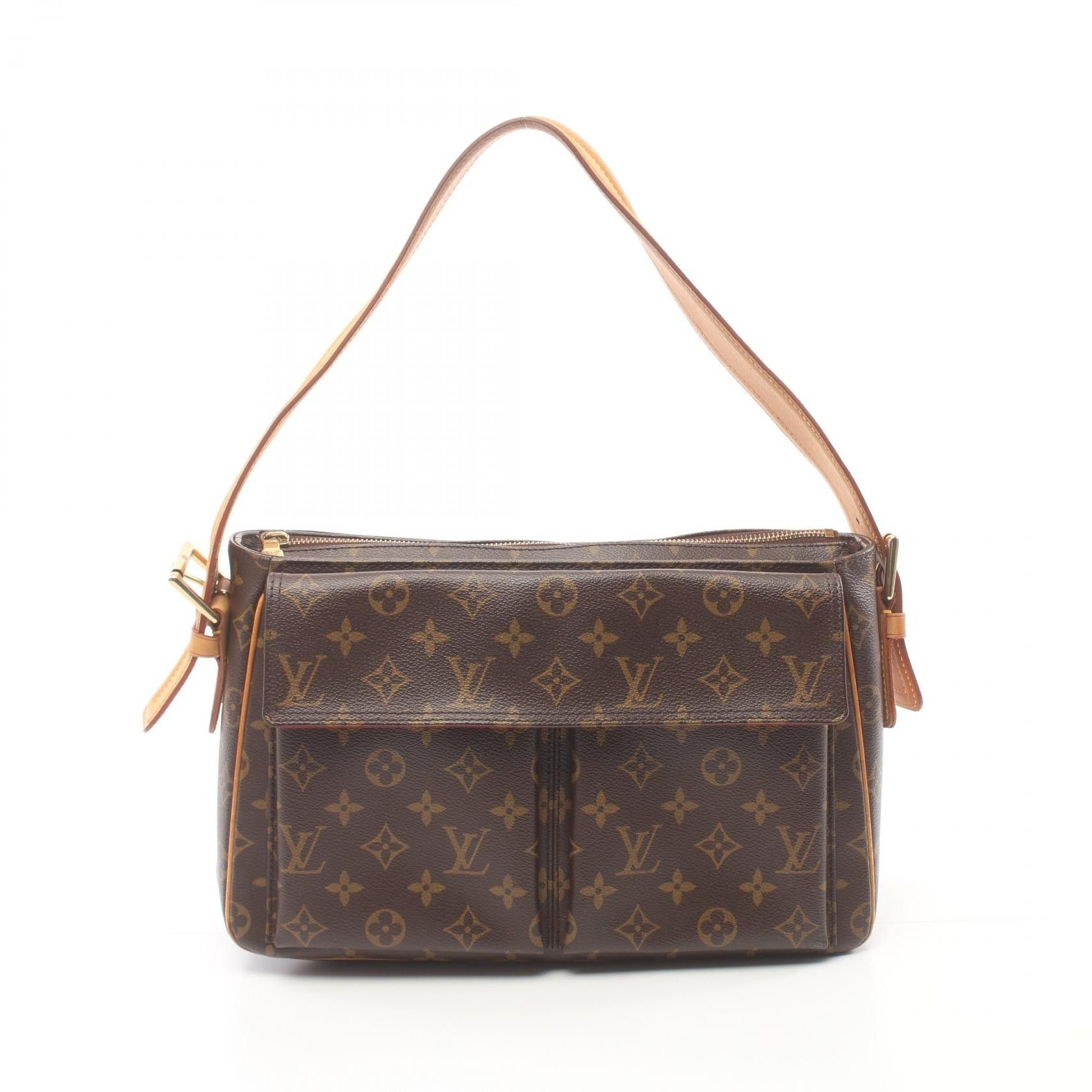 Louis Vuitton Louis Vuitton Monogram Viva Cite GM Canvas Shoulder Bag M51163 in Good Condition Size ONE SIZE - 1 Thumbnail