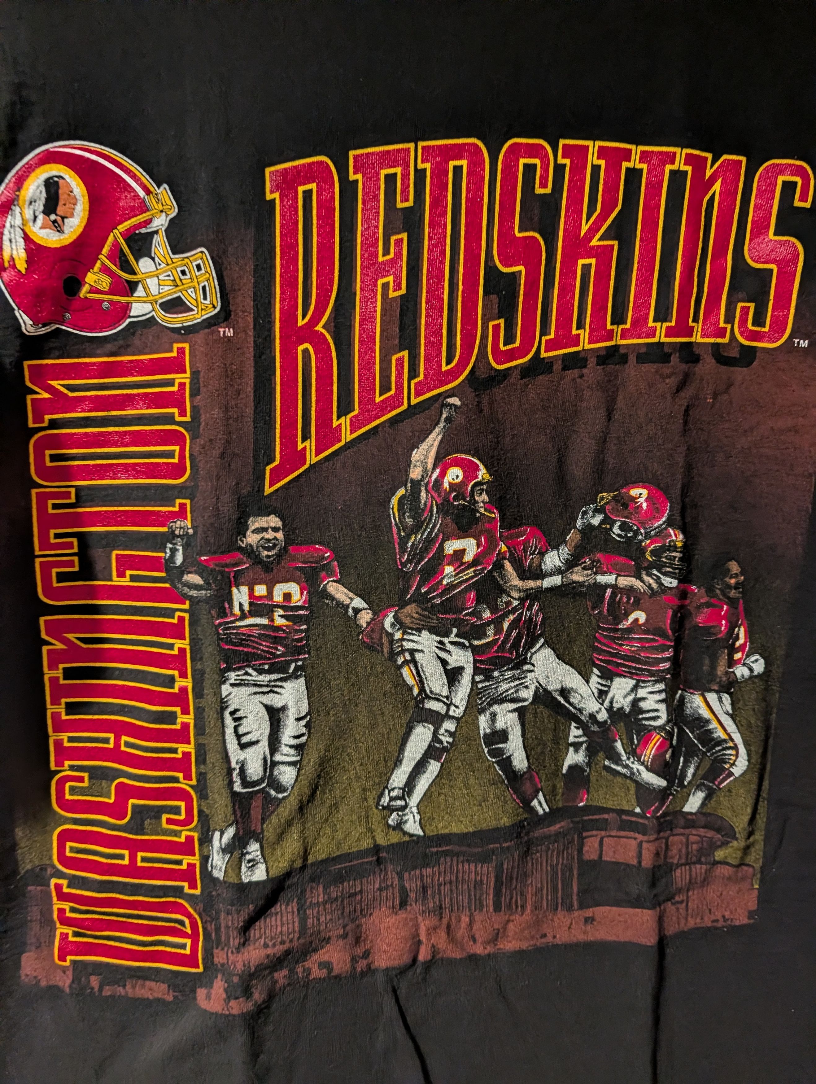 Nutmeg Washington Redskins NFL Nutmeg Mills Vintage 90s T-Shirt L Size US L / EU 52-54 / 3 - 2 Thumbnail