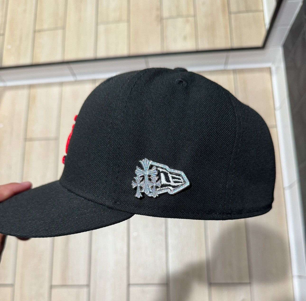 Other Chrome Hearts Inspired New Era Flag Hat Clip BRAND NEW Size ONE SIZE - 2 Thumbnail