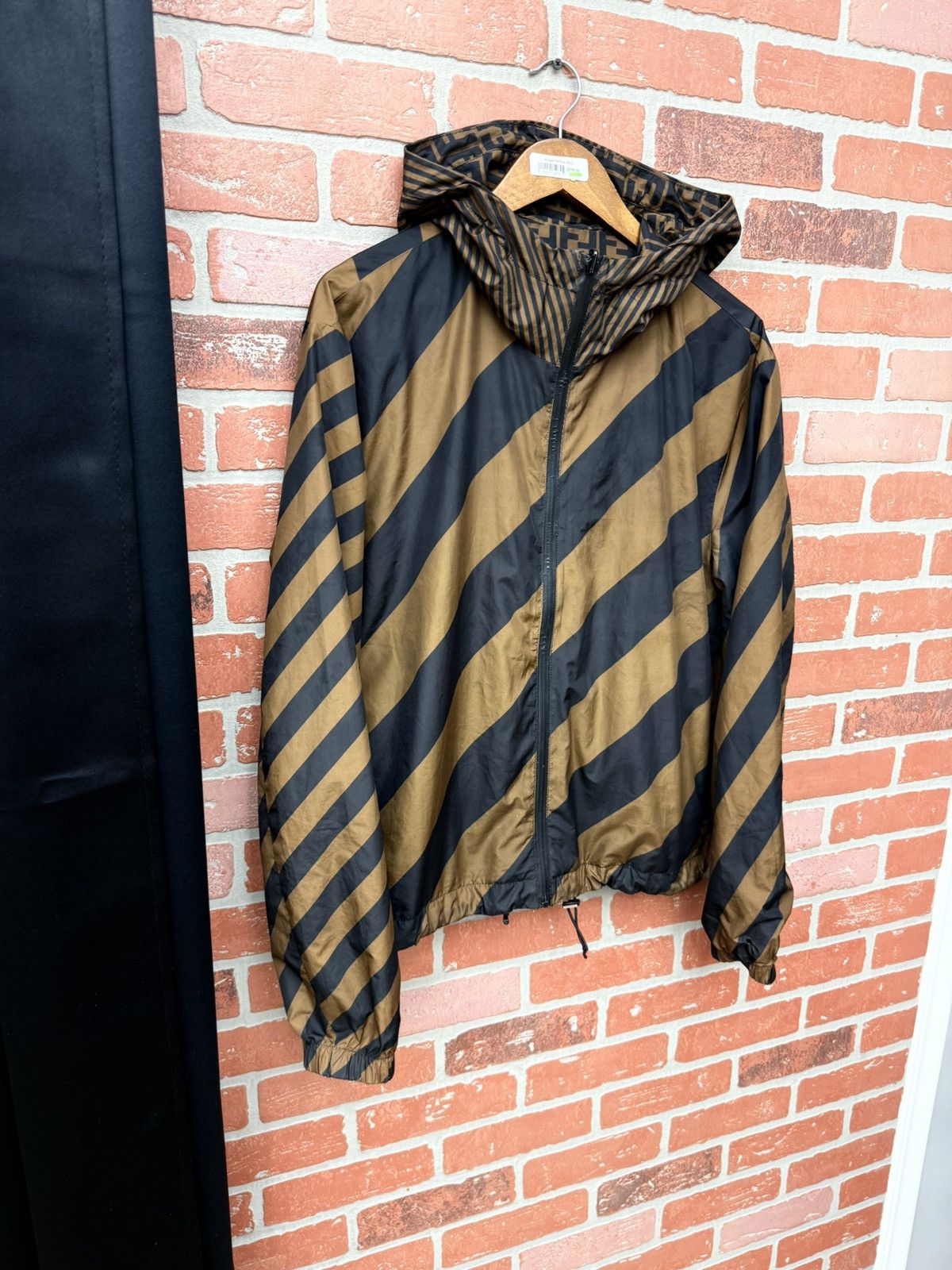 Fendi Fendi Zucca Monogram Reversible Windbreaker Jacke Size US S / EU 44-46 / 1 - 23 Thumbnail