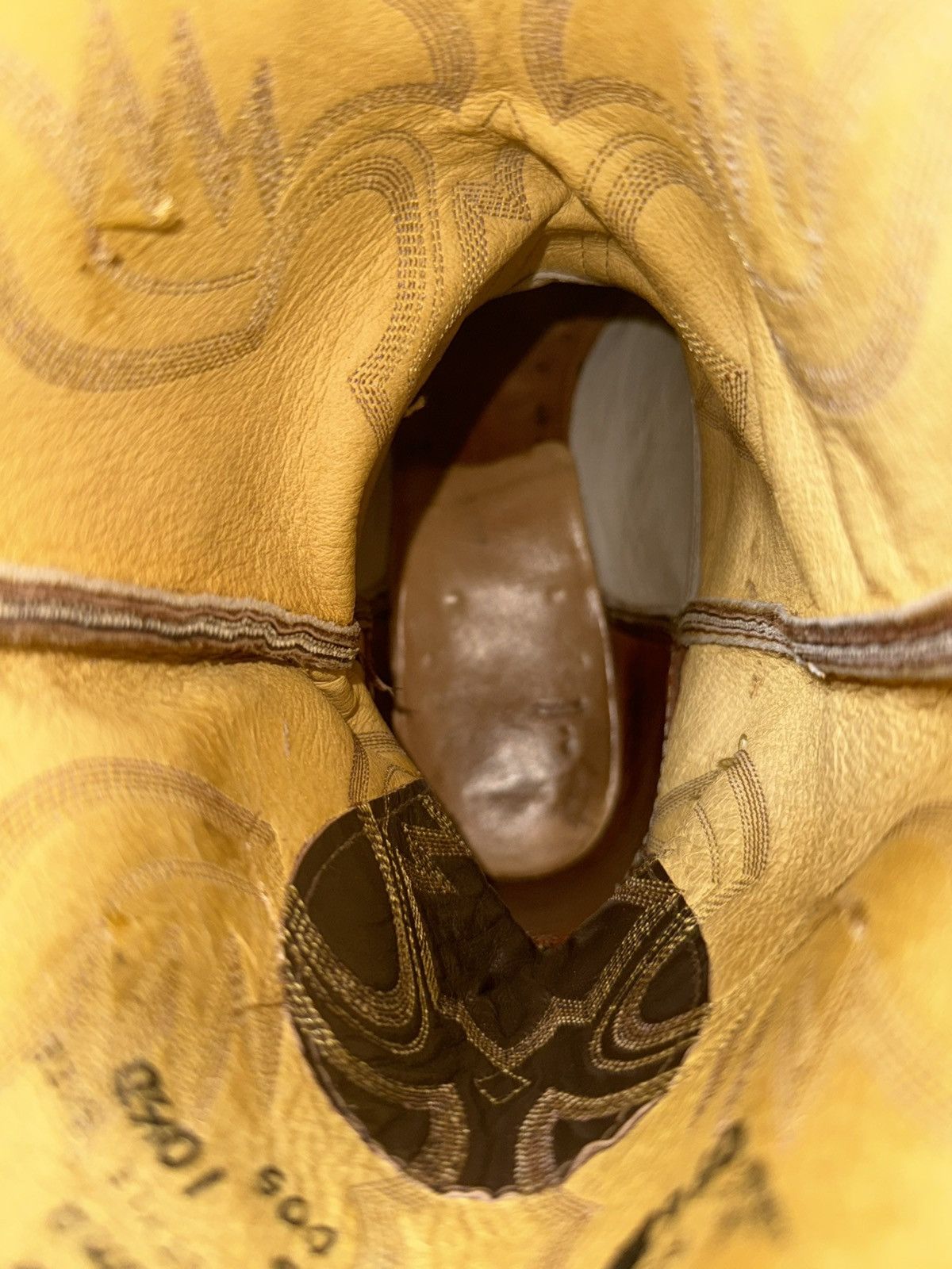 Tony Lama Vintage Tony Lama Inca Goat Leather Boots RARE Size US 10.5 / EU 43-44 - 7 Thumbnail