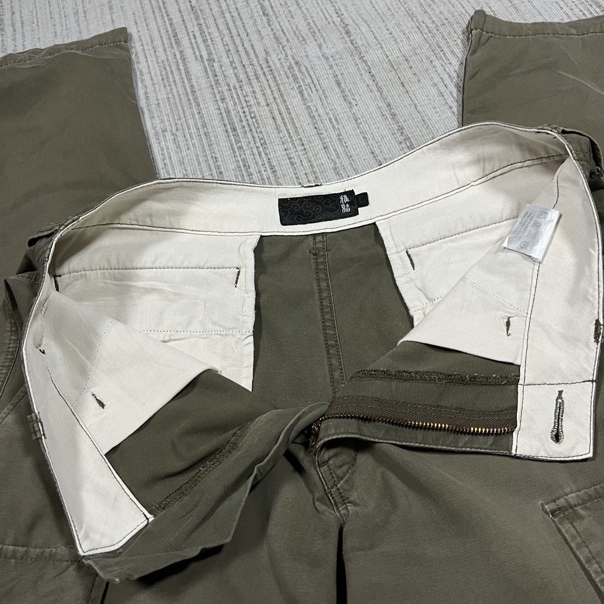 If Six Was Nine × Japanese Brand × Le Grande Bleu (L.G.B.) JapaneseBrand embroidery Army Cargo Pant Size US 34 / EU 50 - 17 Thumbnail